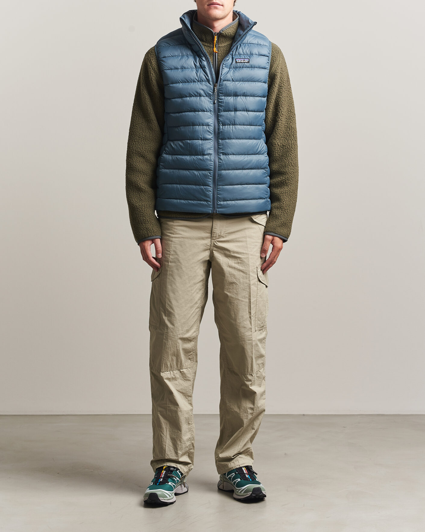 Herre | Vester | Patagonia | Sweater Vest Summit Blue