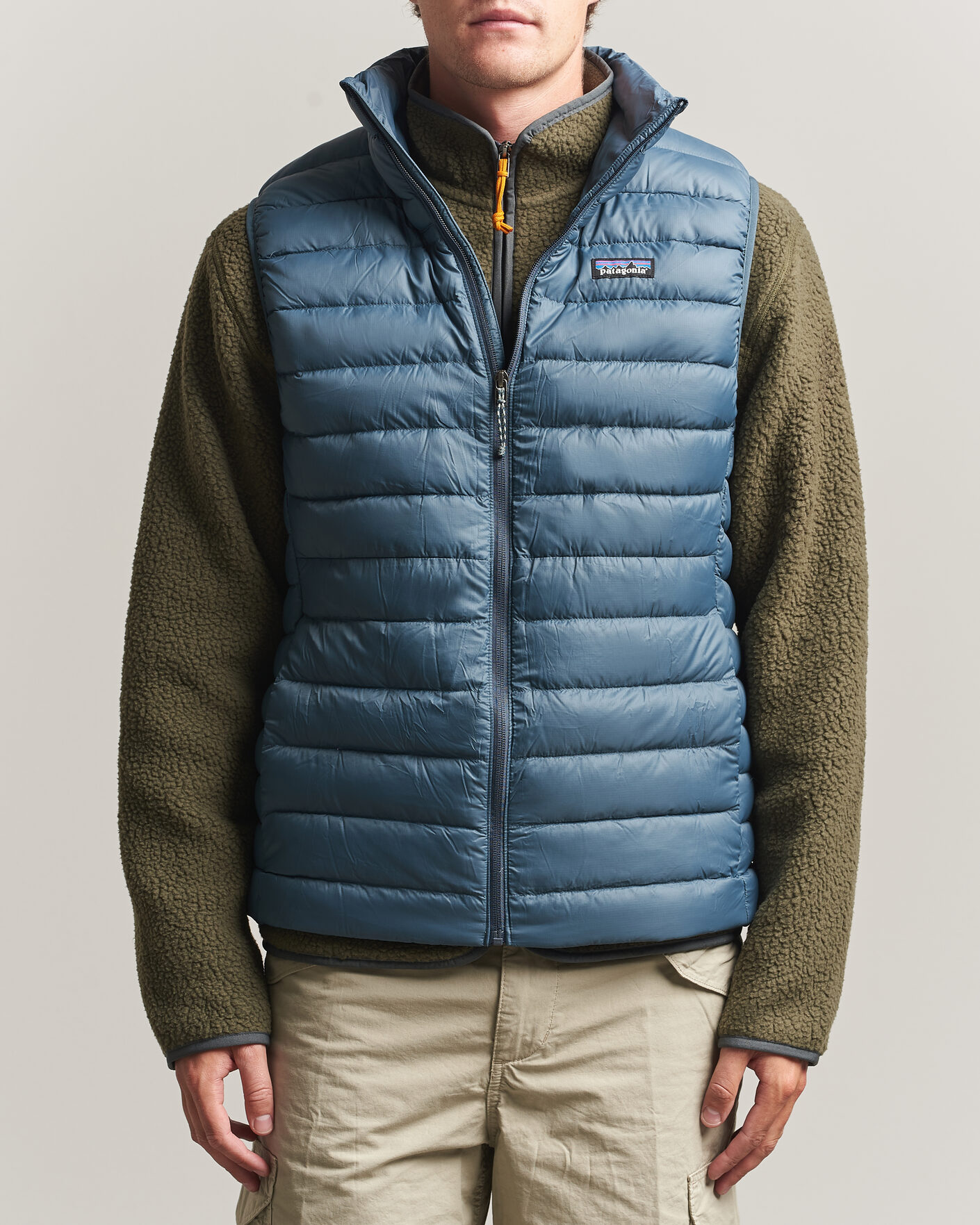 Herre | Vester | Patagonia | Sweater Vest Summit Blue