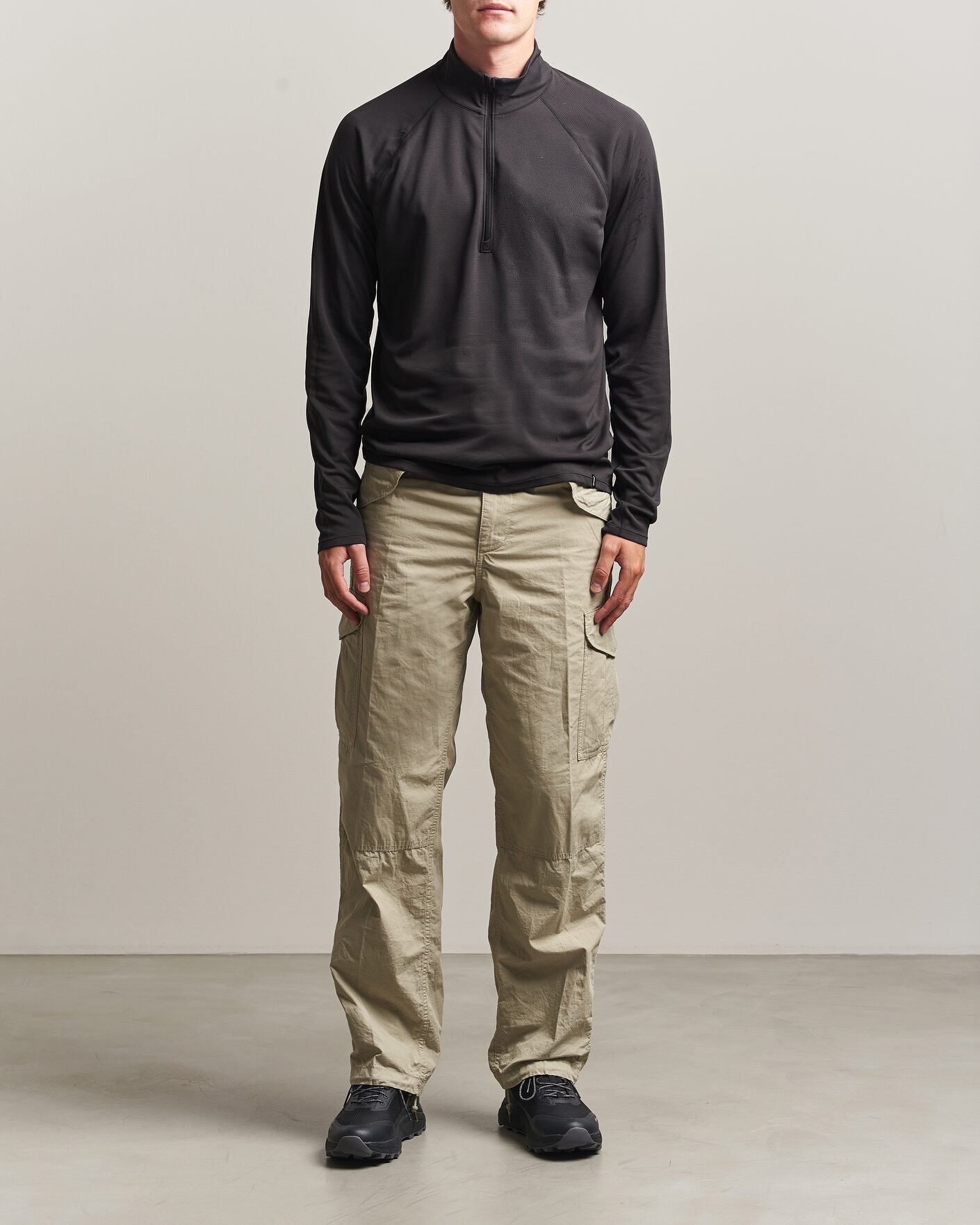 Herre | Gensere | Patagonia | Cap Midweight Zip Neck Ink Black