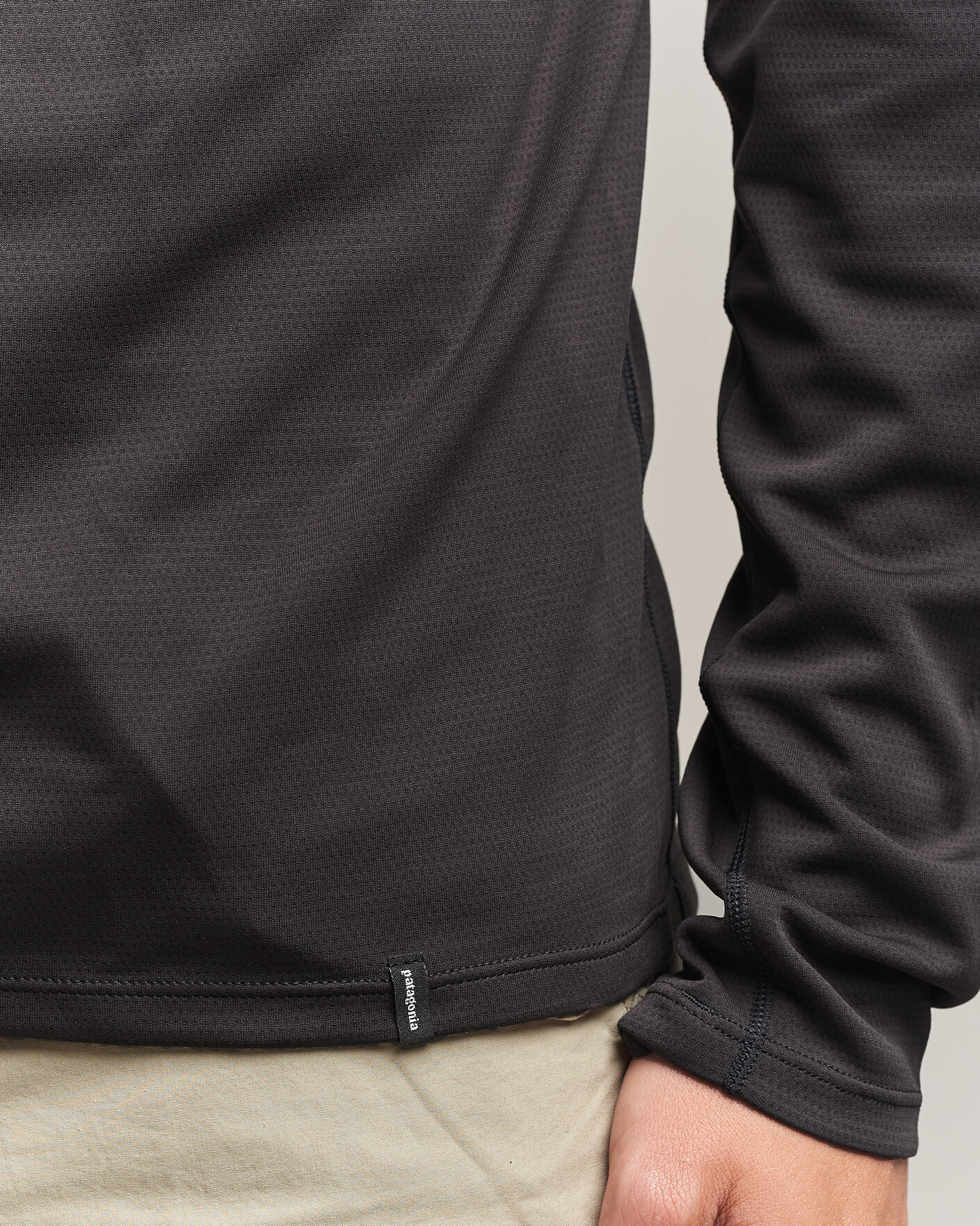 Herre | Gensere | Patagonia | Cap Midweight Zip Neck Ink Black