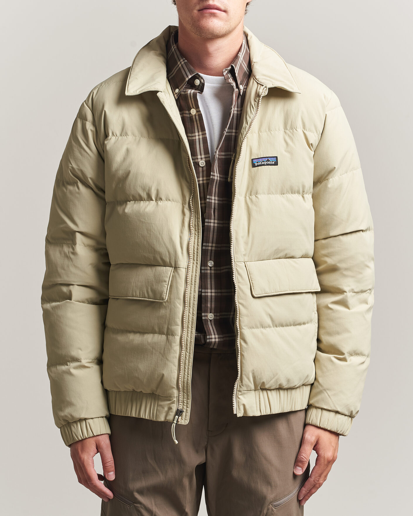 Herre | Jakker | Patagonia | Sisar Down Jacket Weathered Stone