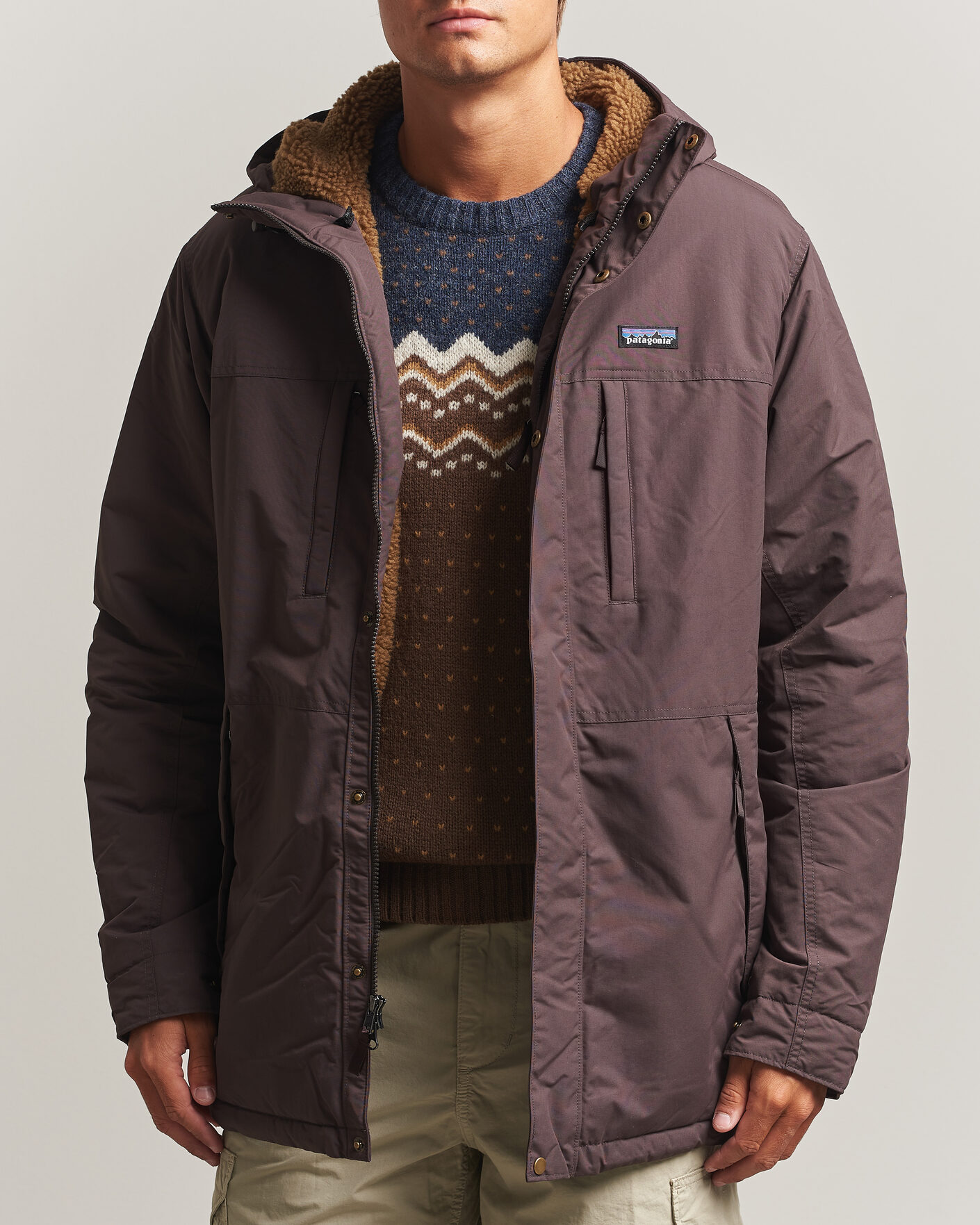 Herre | Jakker | Patagonia | Isthmus Parka Den Brown