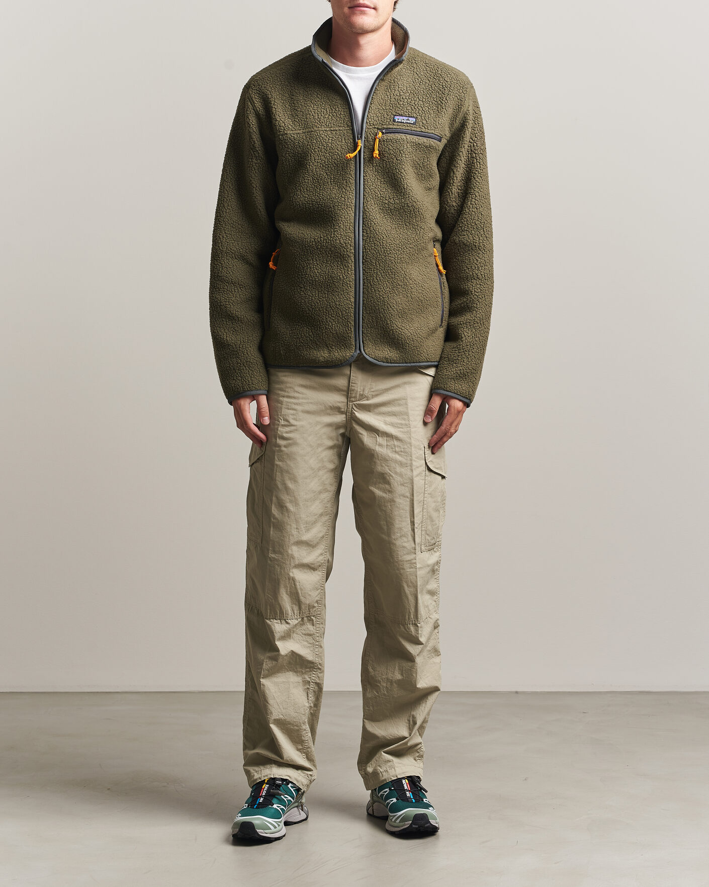 Herre | Gensere | Patagonia | Retro Pile Jacket Basin Green