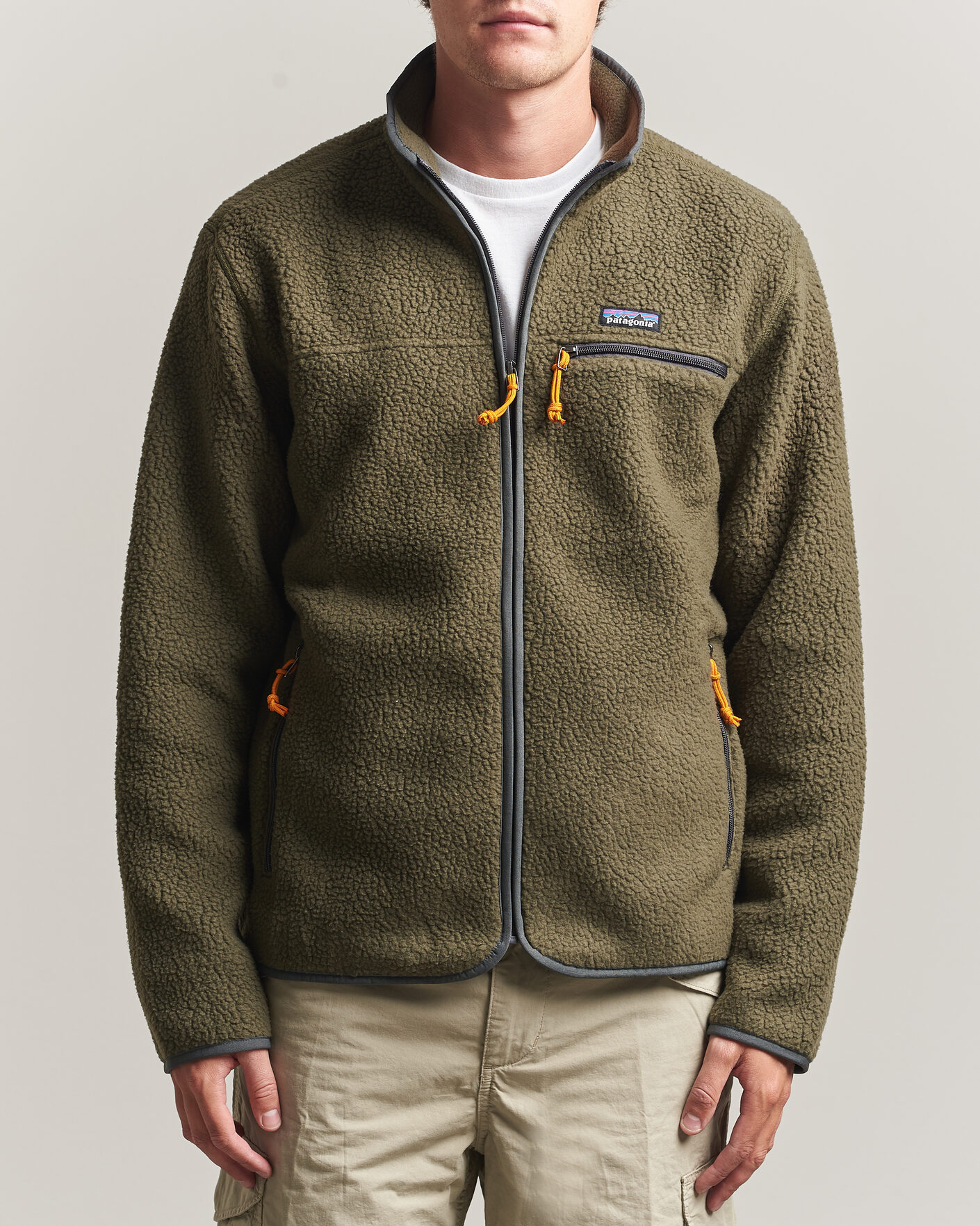 Herre | Gensere | Patagonia | Retro Pile Jacket Basin Green