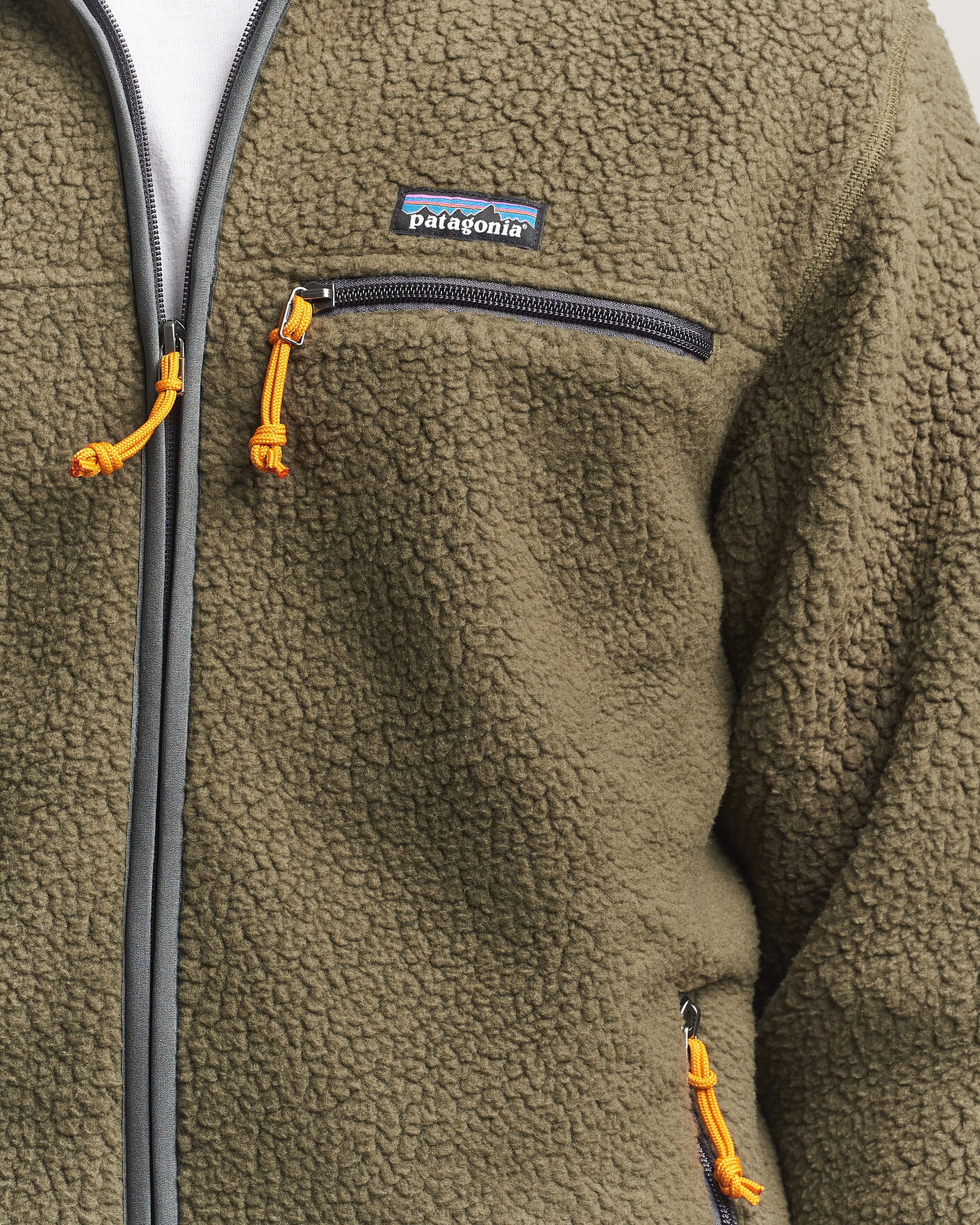Herre | Gensere | Patagonia | Retro Pile Jacket Basin Green