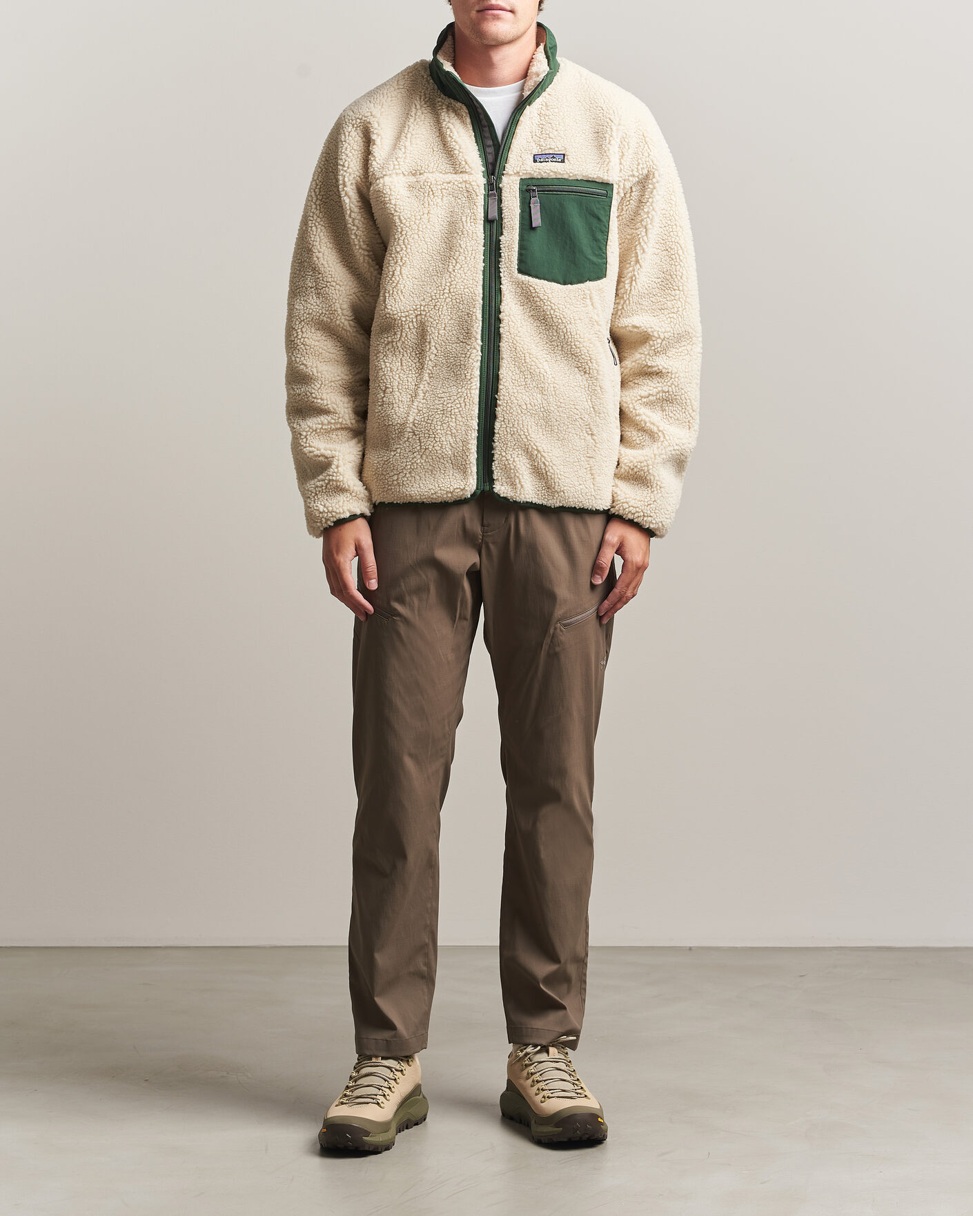 Herre | Gensere | Patagonia | Classic Retro X Jacket Dark Natural