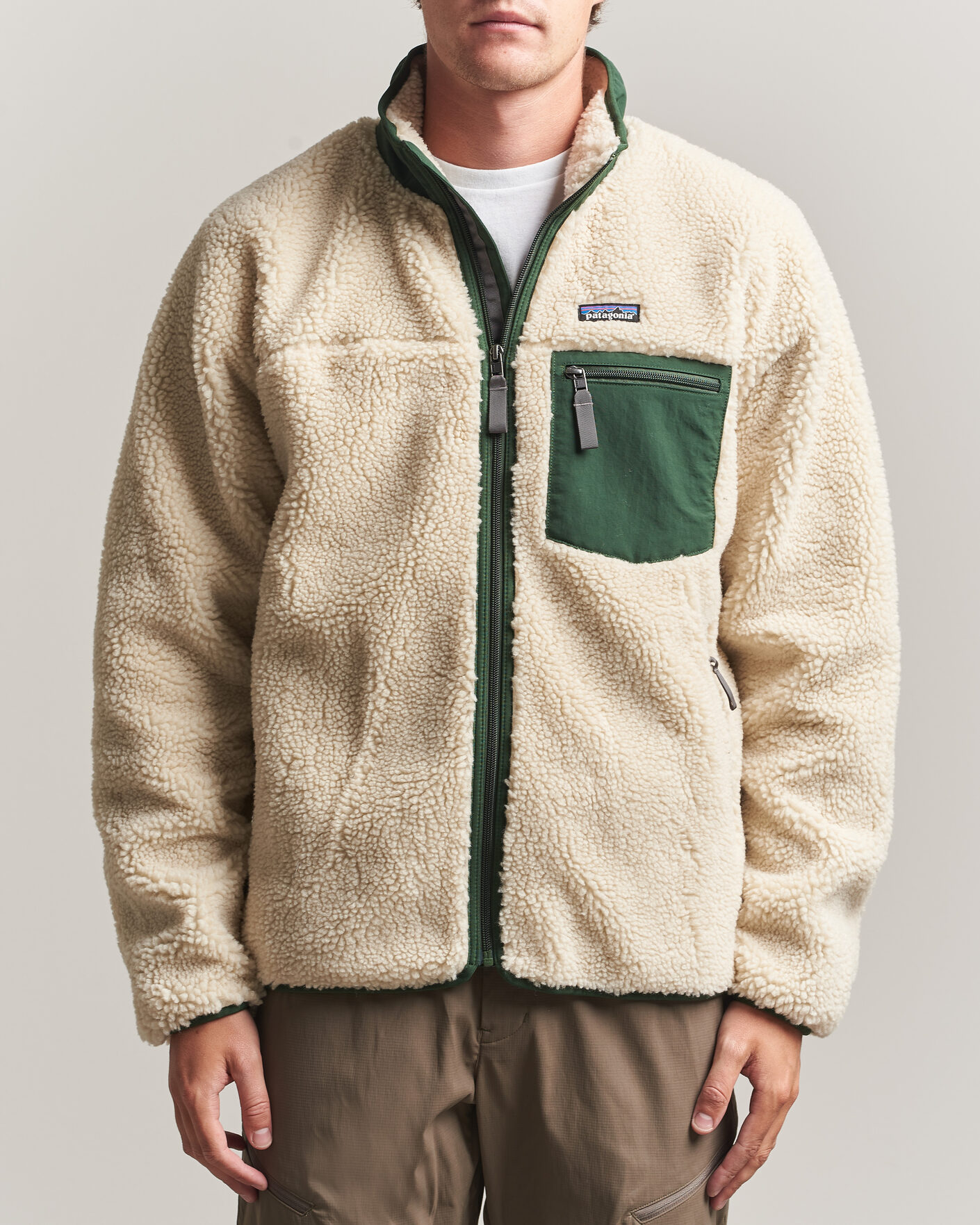 Herre | Gensere | Patagonia | Classic Retro X Jacket Dark Natural
