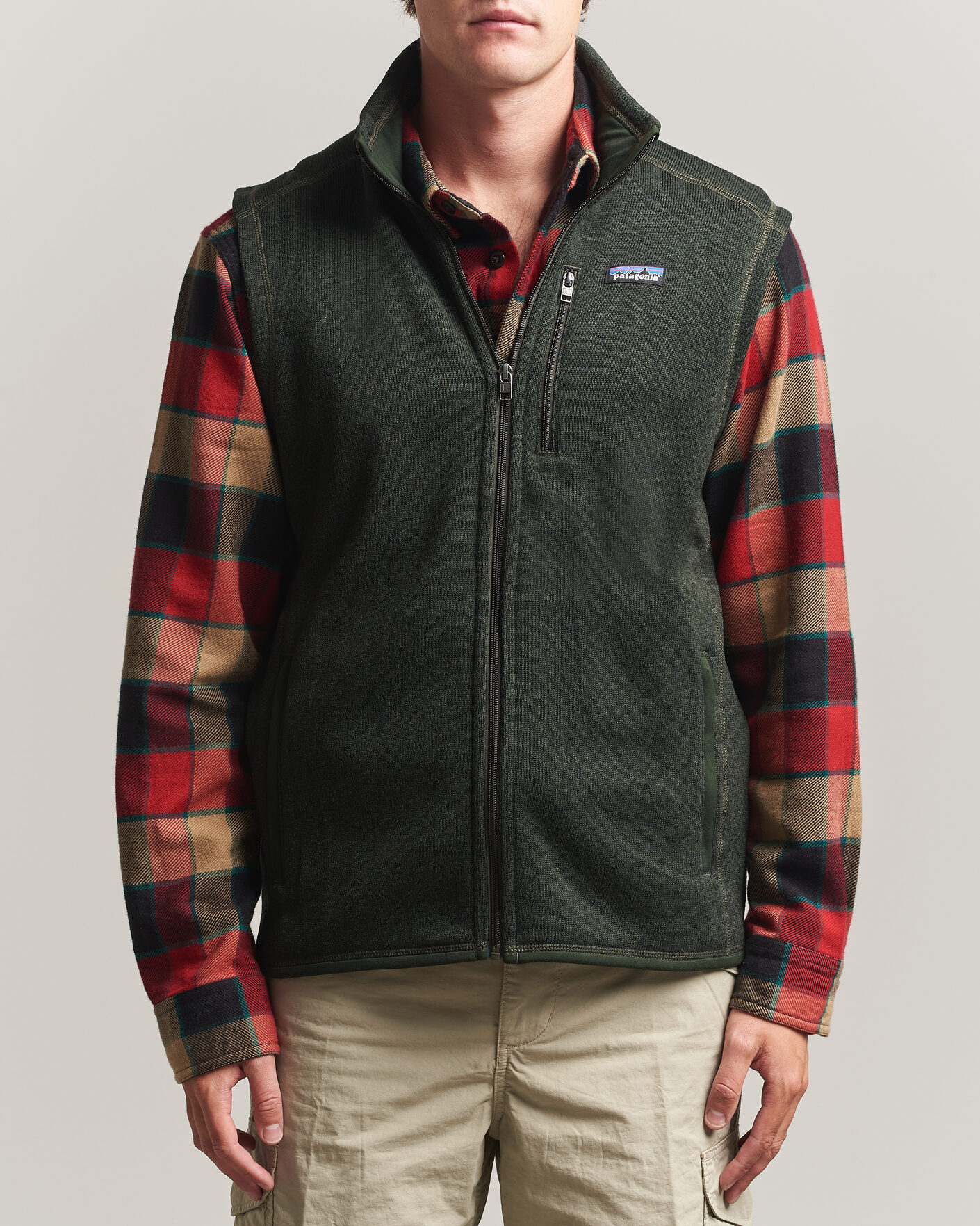 Herre | Vester | Patagonia | Better Sweater Vest Old Growth Green