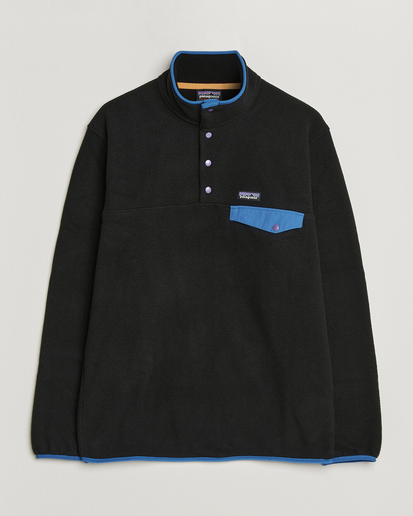 Herre | Gensere | Patagonia | Synch Snap T Half Zip Fleece Black
