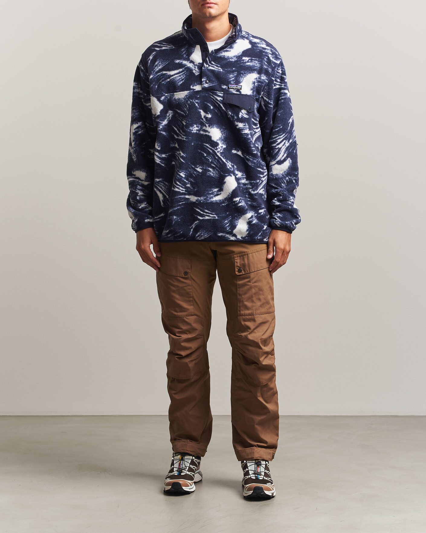Herre | Gensere | Patagonia | Synch Snap T Half Zip Fleece Polar Breeze