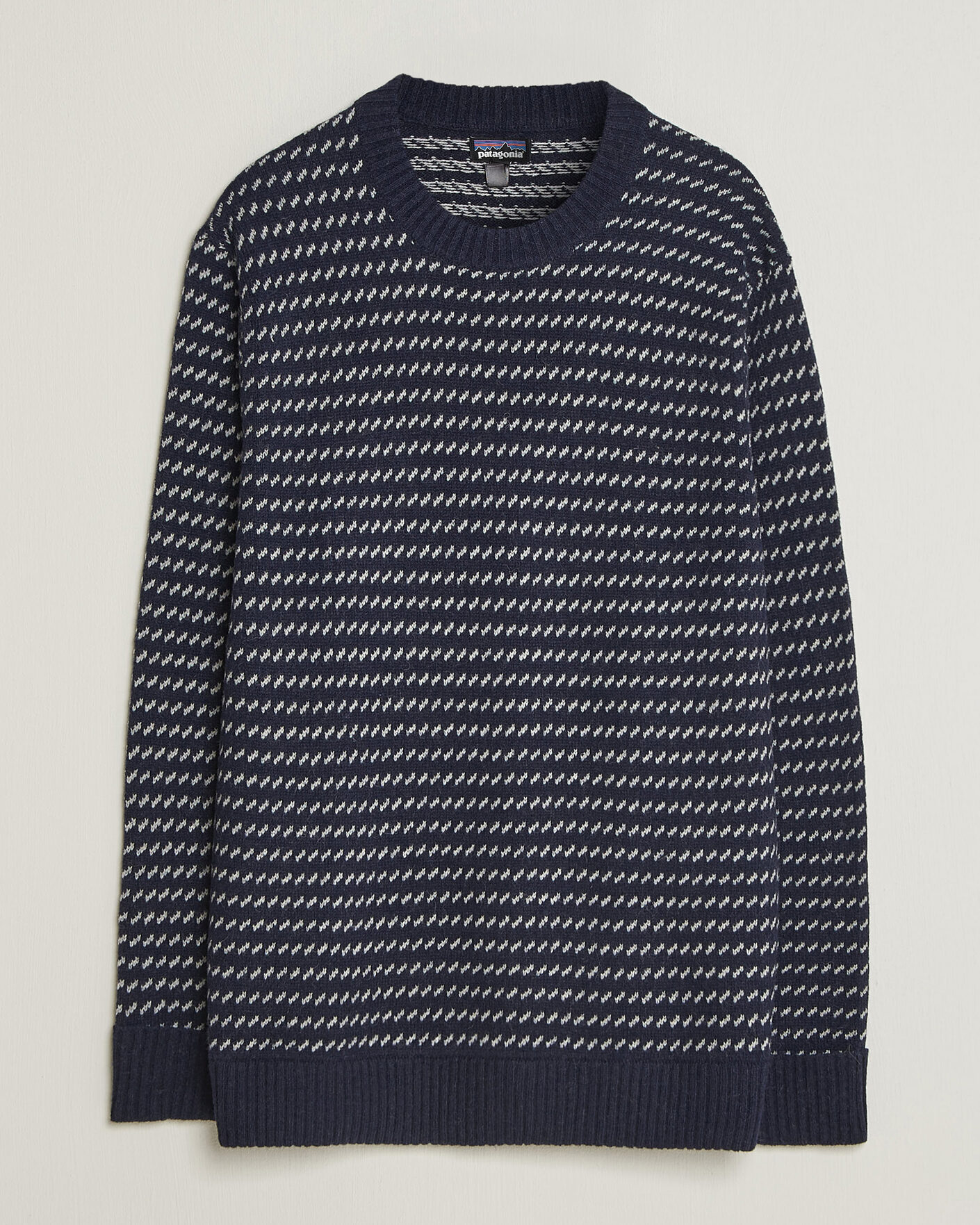 Herre | Gensere | Patagonia | Recycled Wool Blend Sweater Classic Navy