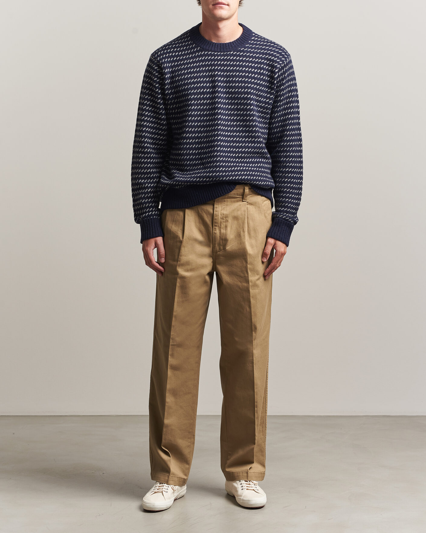 Herre | Gensere | Patagonia | Recycled Wool Blend Sweater Classic Navy