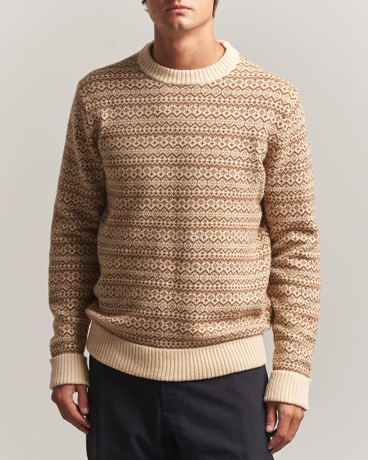Herre | Gensere | Patagonia | Recycled Wool Blend Sweater Snow Squail Natural