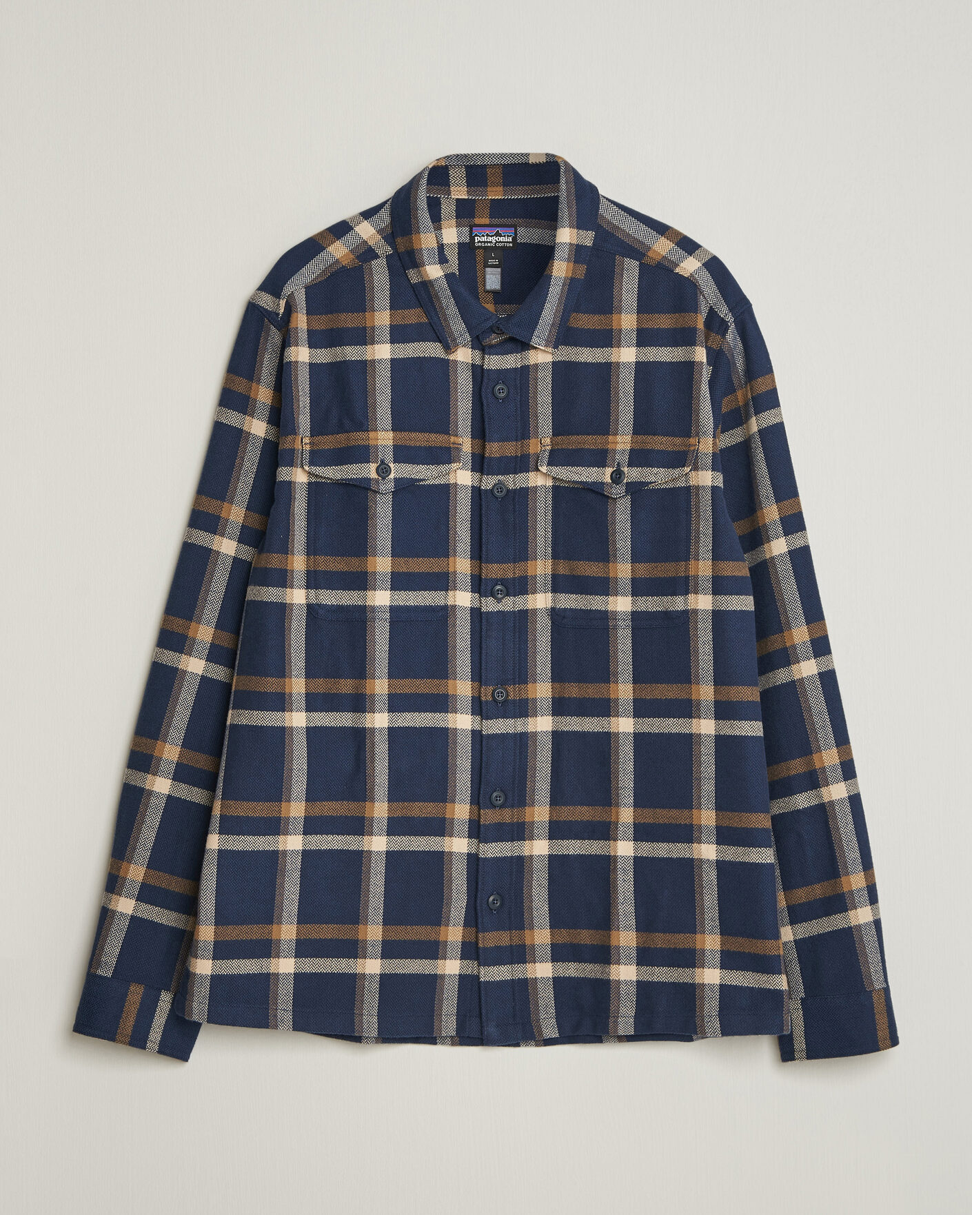 Herre | Skjorter | Patagonia | Fjord Flannel Shirt New Navy