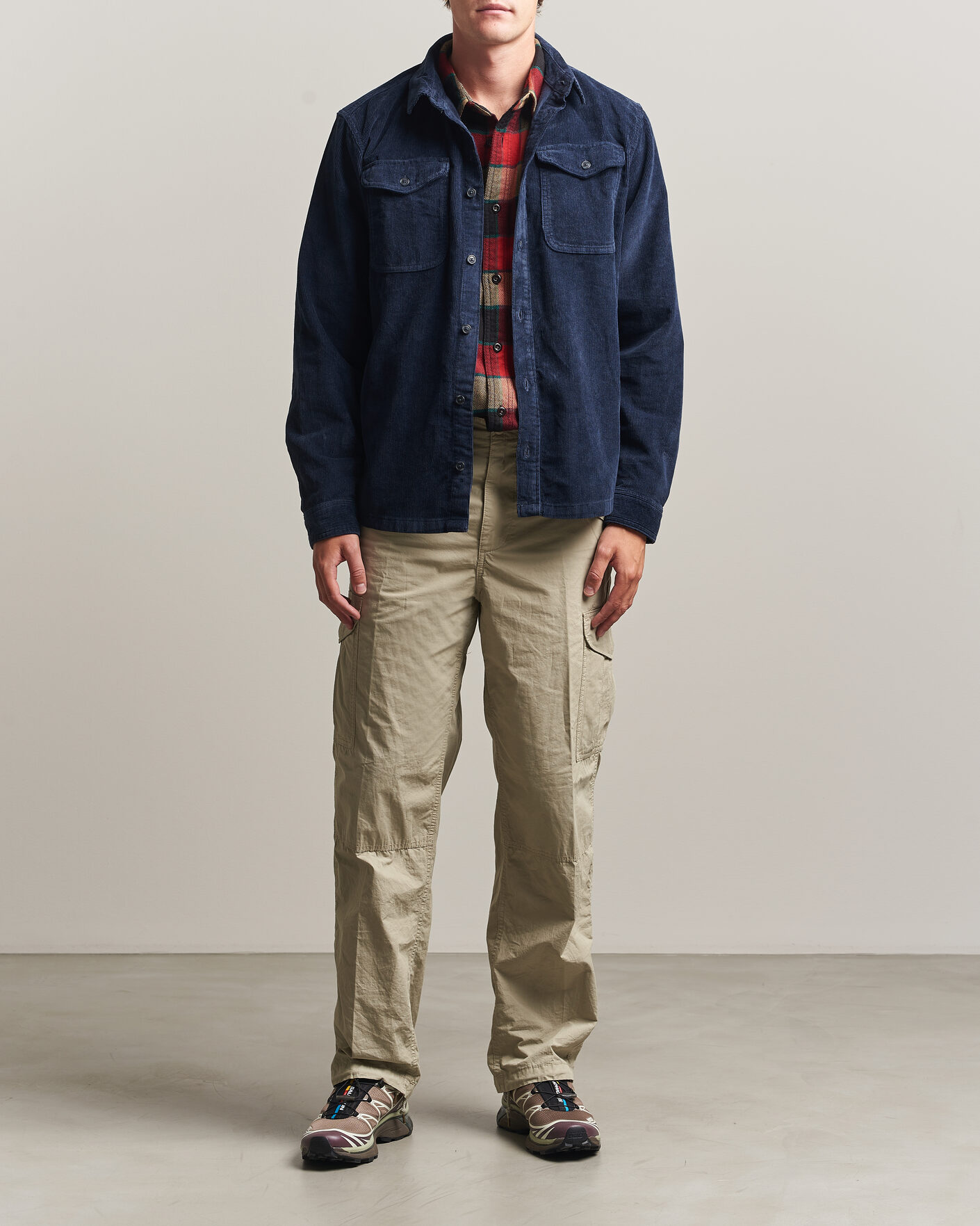 Herre | Skjorter | Patagonia | Corduroy Shirt New Navy