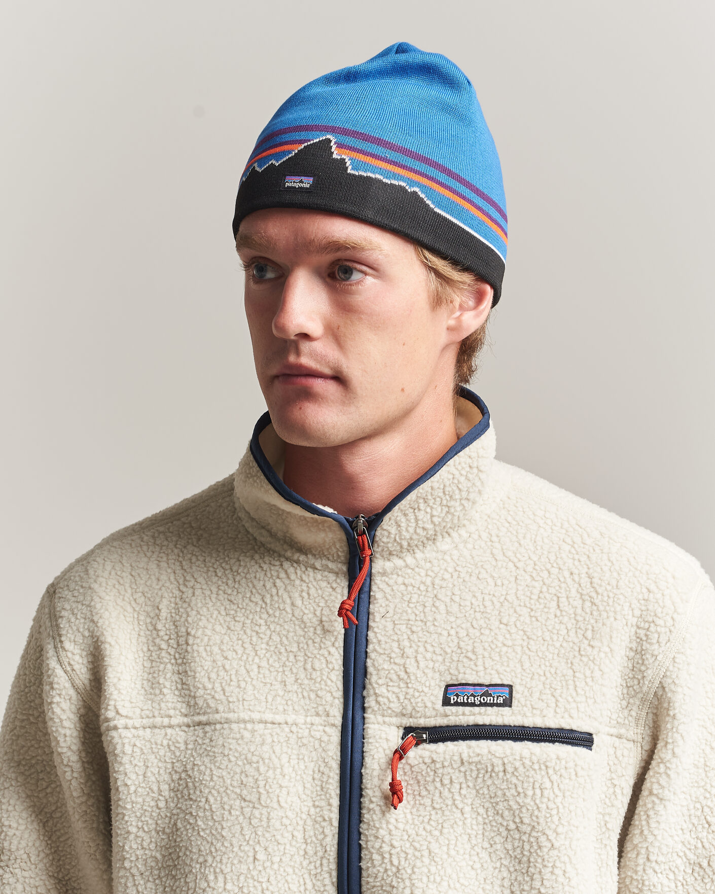 Herre | Luer | Patagonia | Beanie Hat Andes Blue