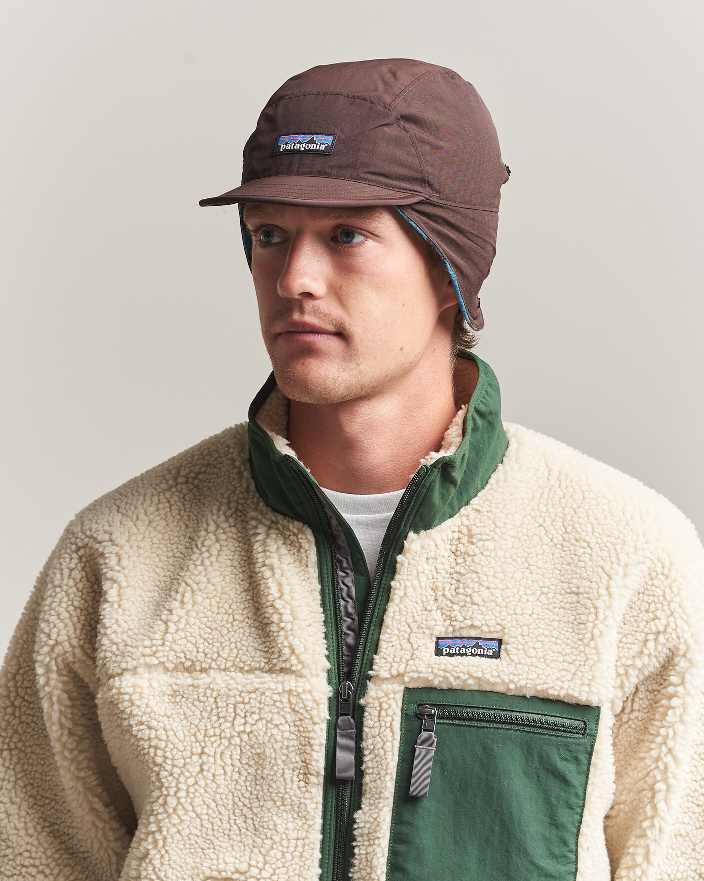 Herre | Hatter og capser | Patagonia | Isthmus Earflap Cap Den Brown