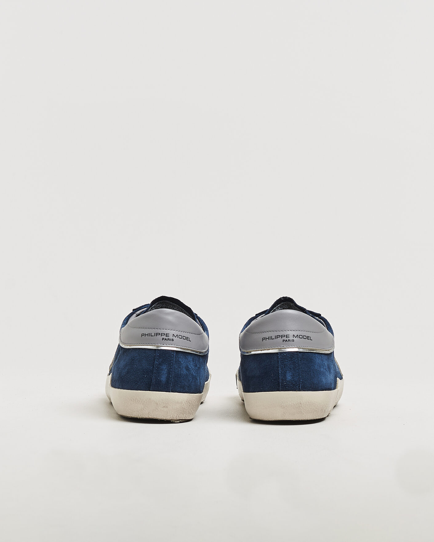 Herre | Sneakers | Philippe Model | PRSX Low Top Suede Sneaker Blue/Grey
