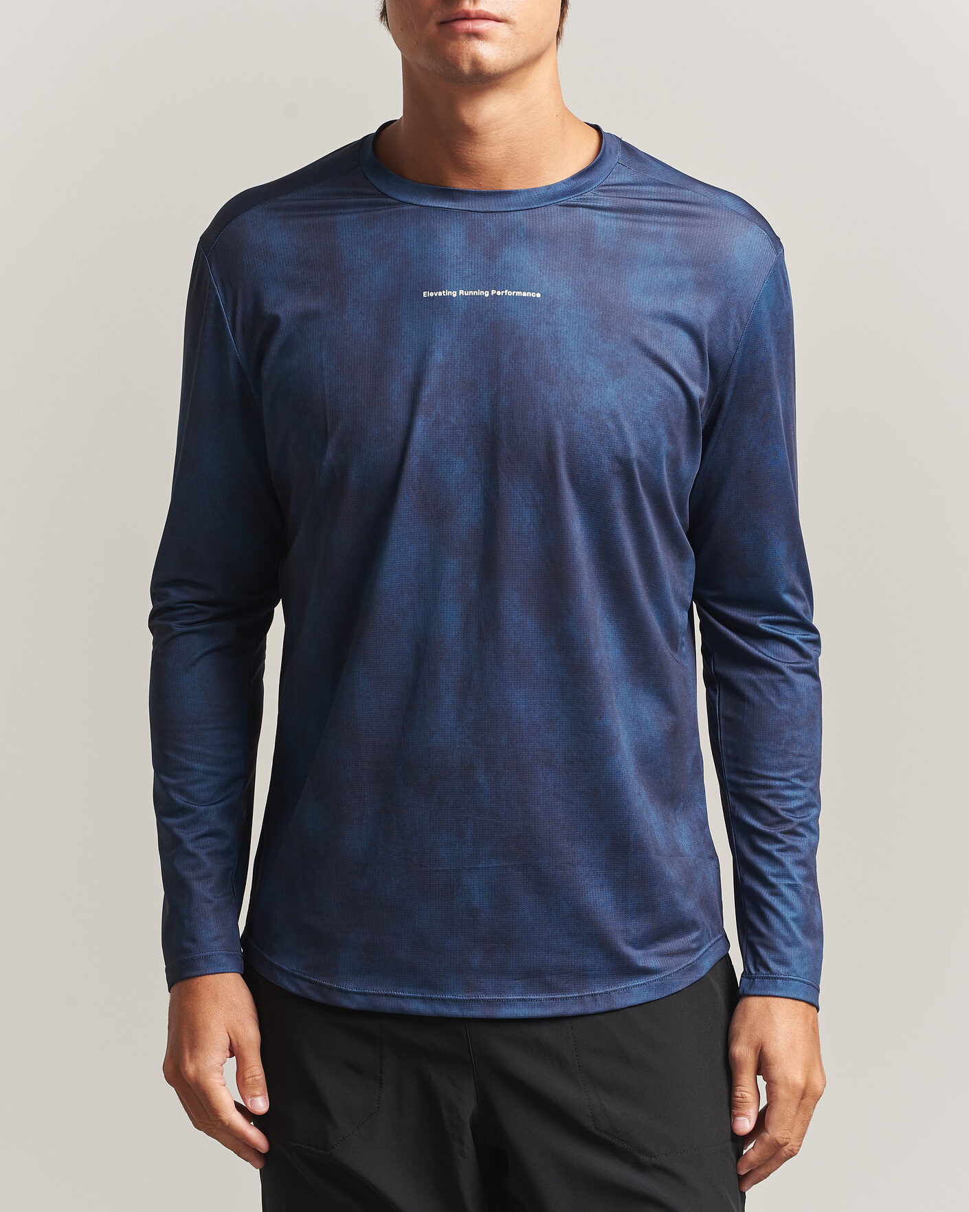 Herre | T-Shirts | DOXA | Rerun Long Sleeve T-Shirt Indigo