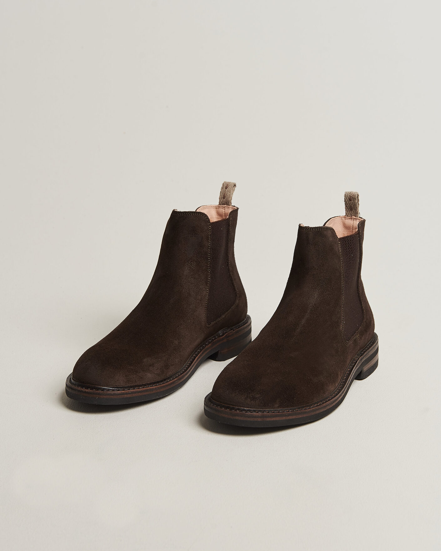Herre | Støvler | Astorflex | Kudoflex Dainite Chelsea Boot Dark Brown Suede