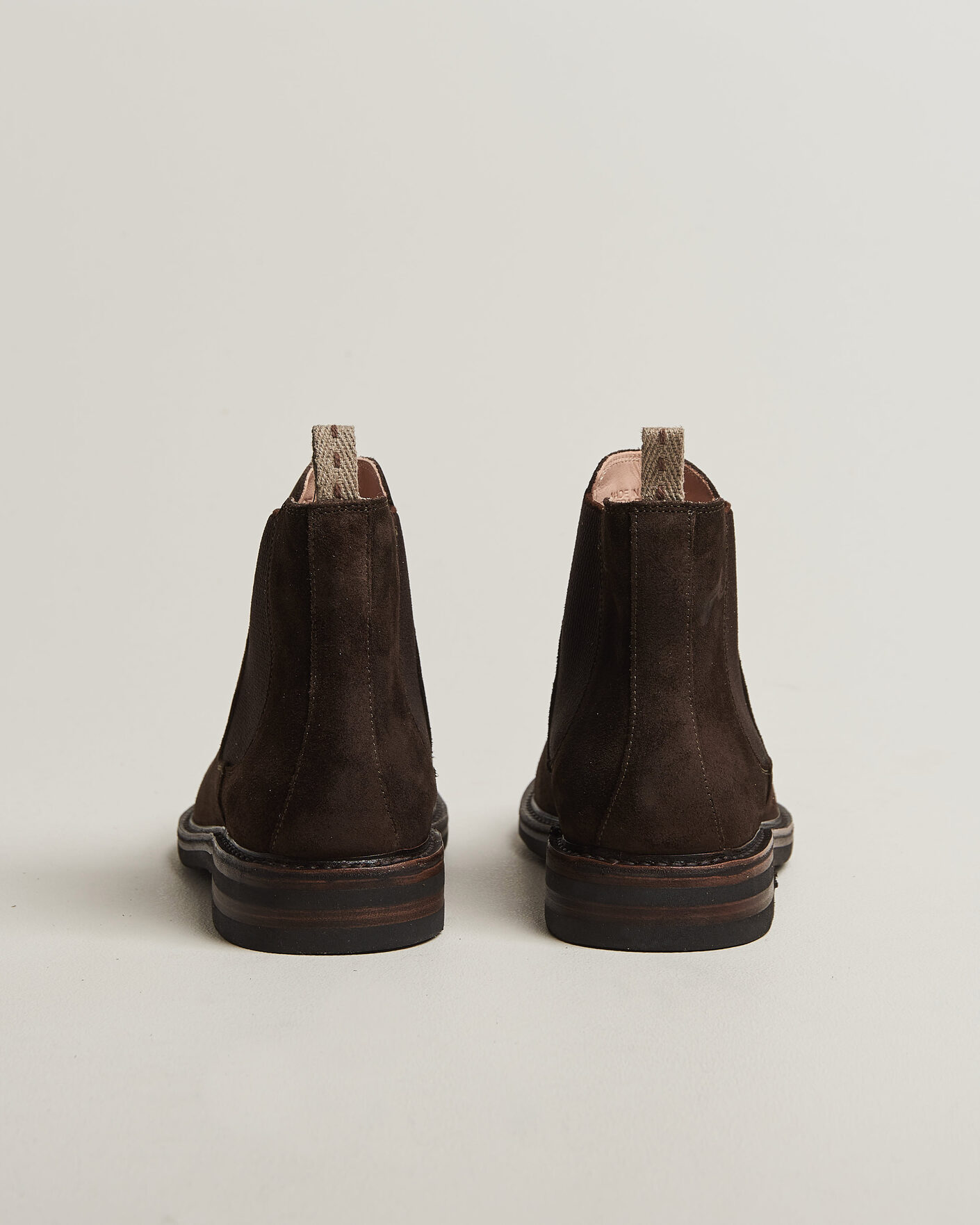 Herre | Støvler | Astorflex | Kudoflex Dainite Chelsea Boot Dark Brown Suede