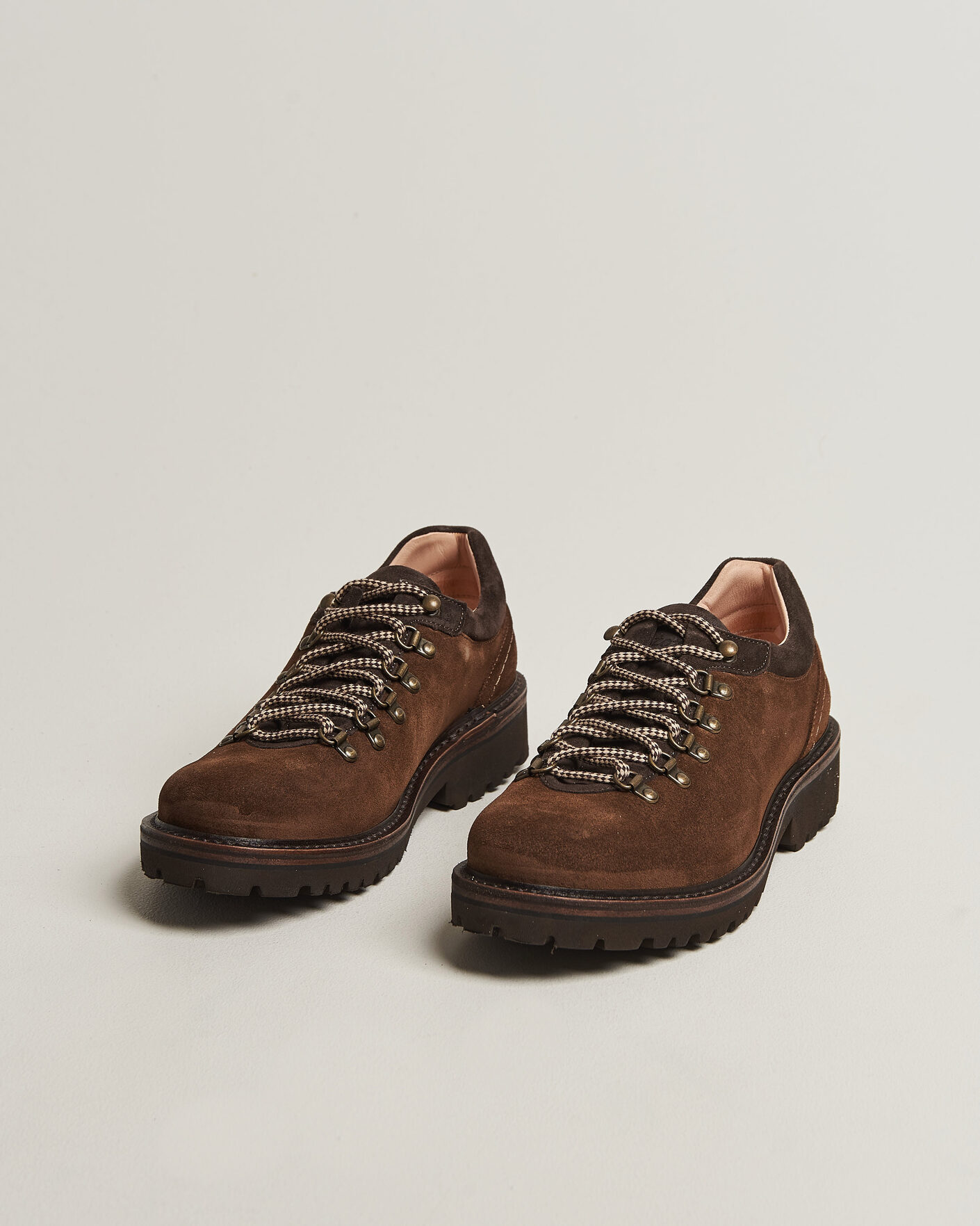 Herre | Støvler | Astorflex | Forflex Low Mountain Shoe Dark Khaki Suede