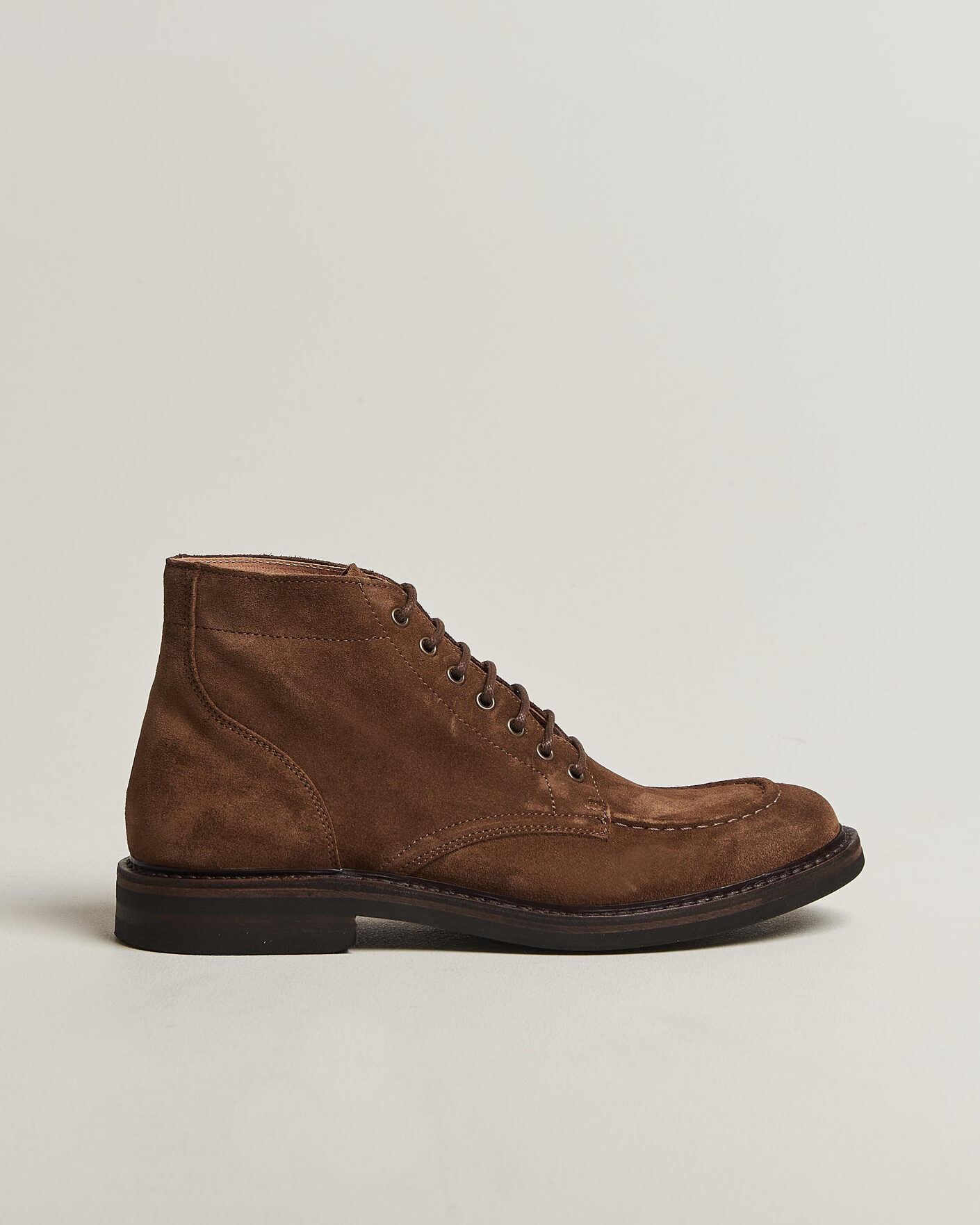 Herre | Støvler | Astorflex | Nuvoflex Dainite Lace Up Boot Dark Khaki Suede