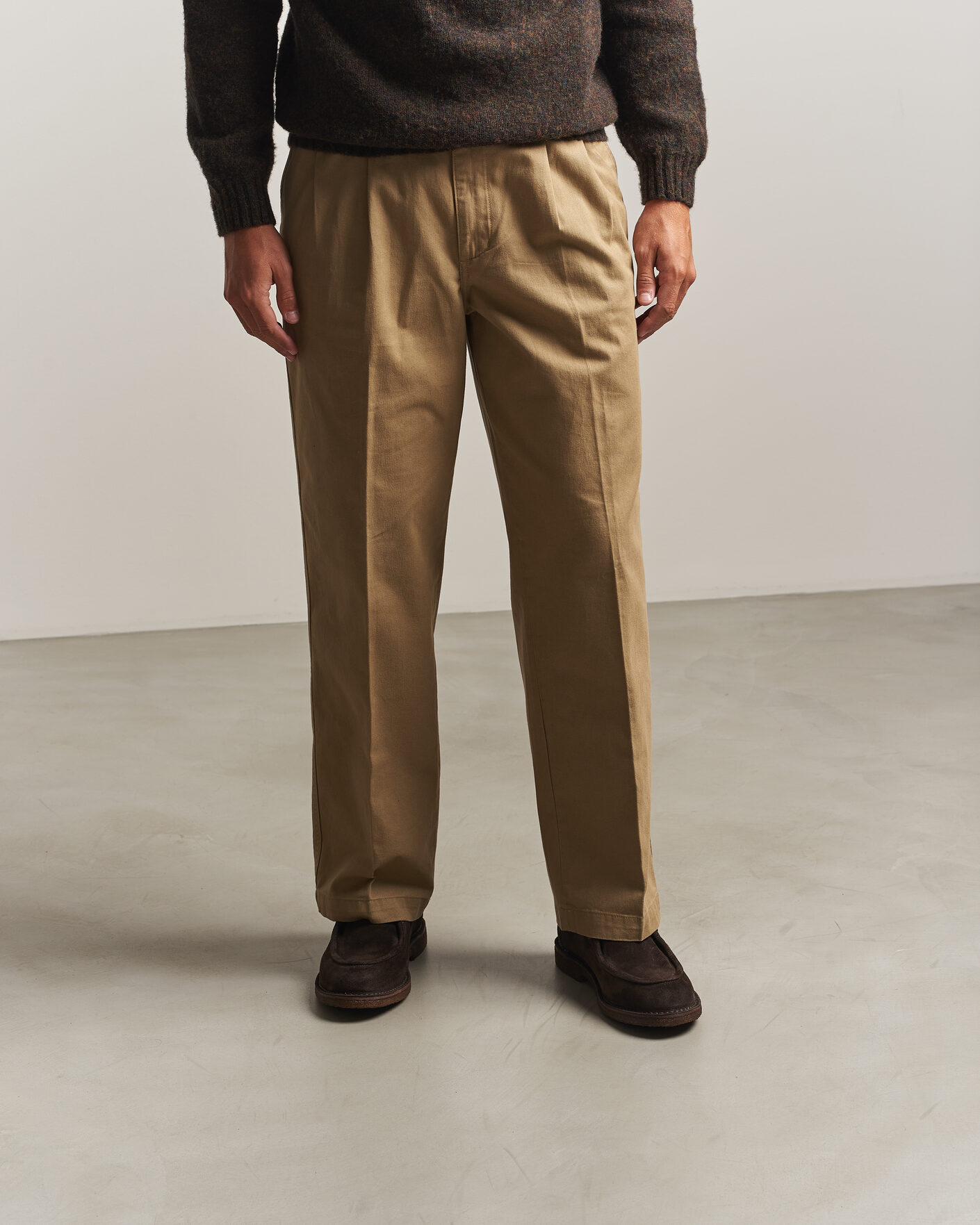 Herre | Derbys | Astorflex | Artflex Moc Toe Dark Brown Suede