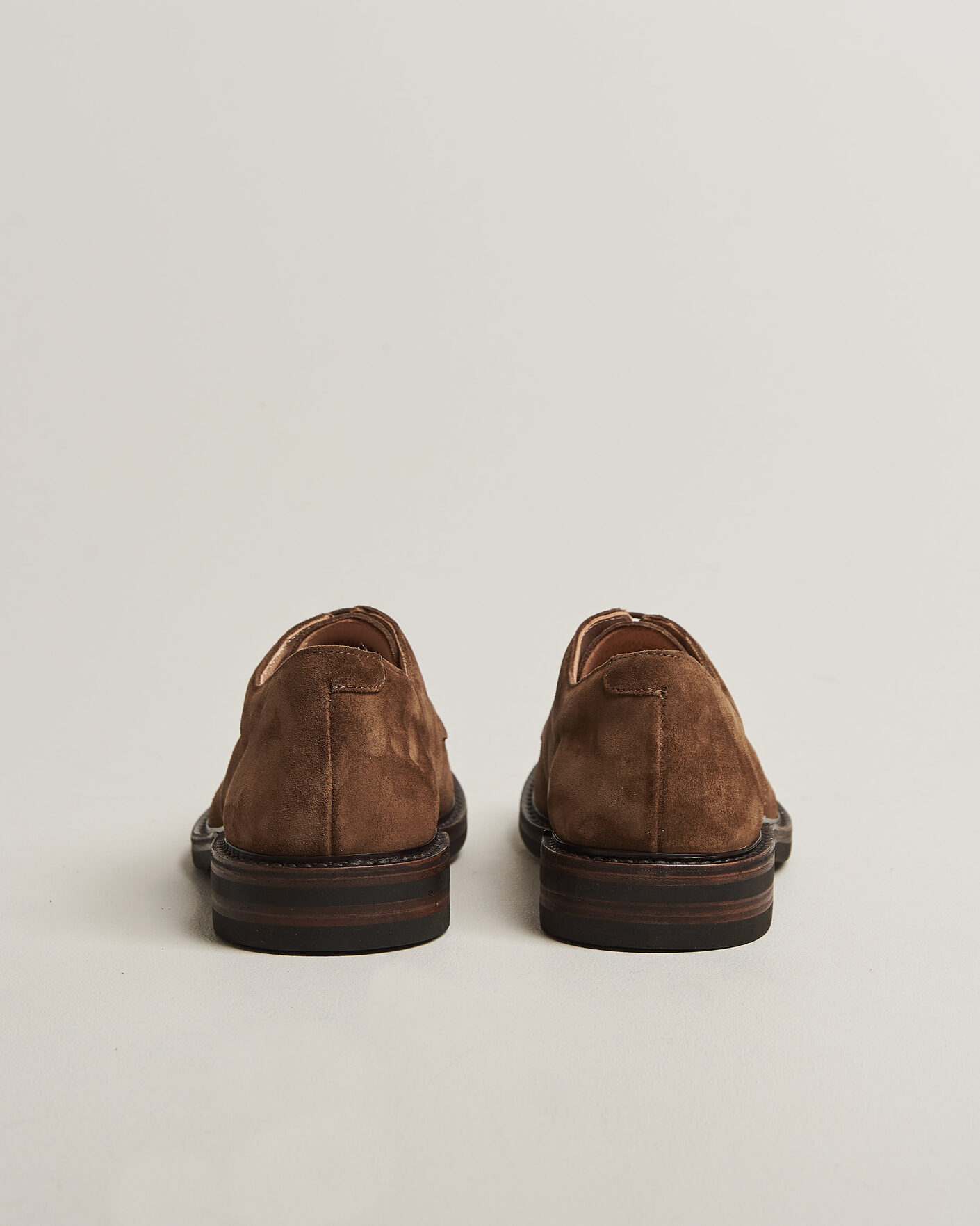 Herre | Derbys | Astorflex | Carlflex Moc Toe Dark Khaki Suede