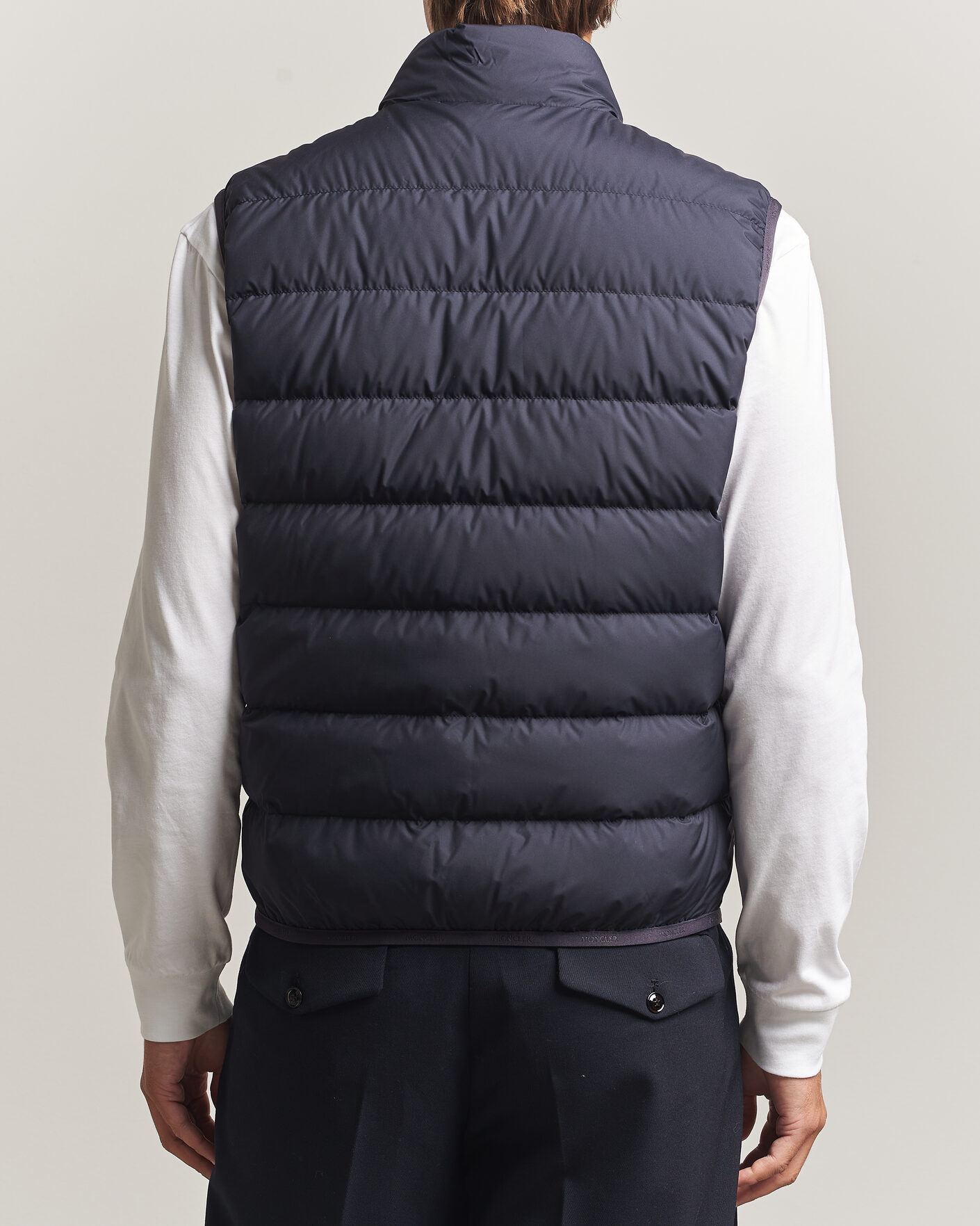 Herre | Vester | Moncler | Contrin Down Vest Navy