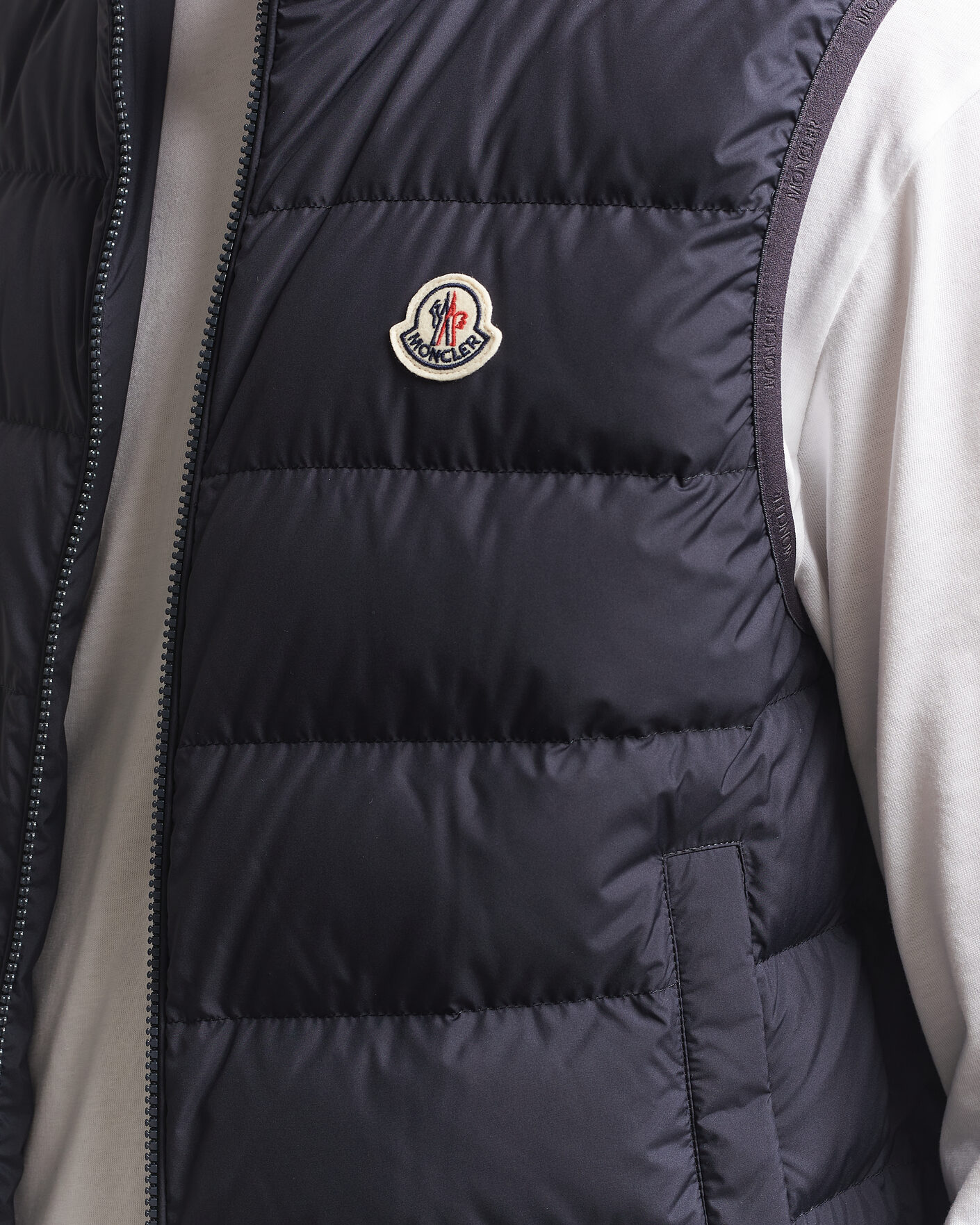 Herre | Vester | Moncler | Contrin Down Vest Navy