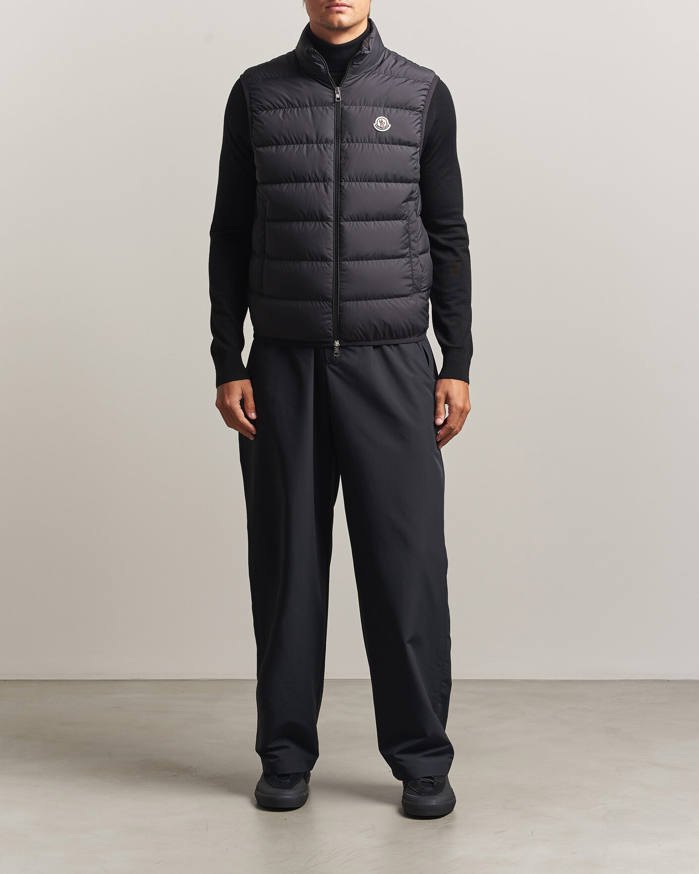 Herre | Vester | Moncler | Contrin Down Vest Black