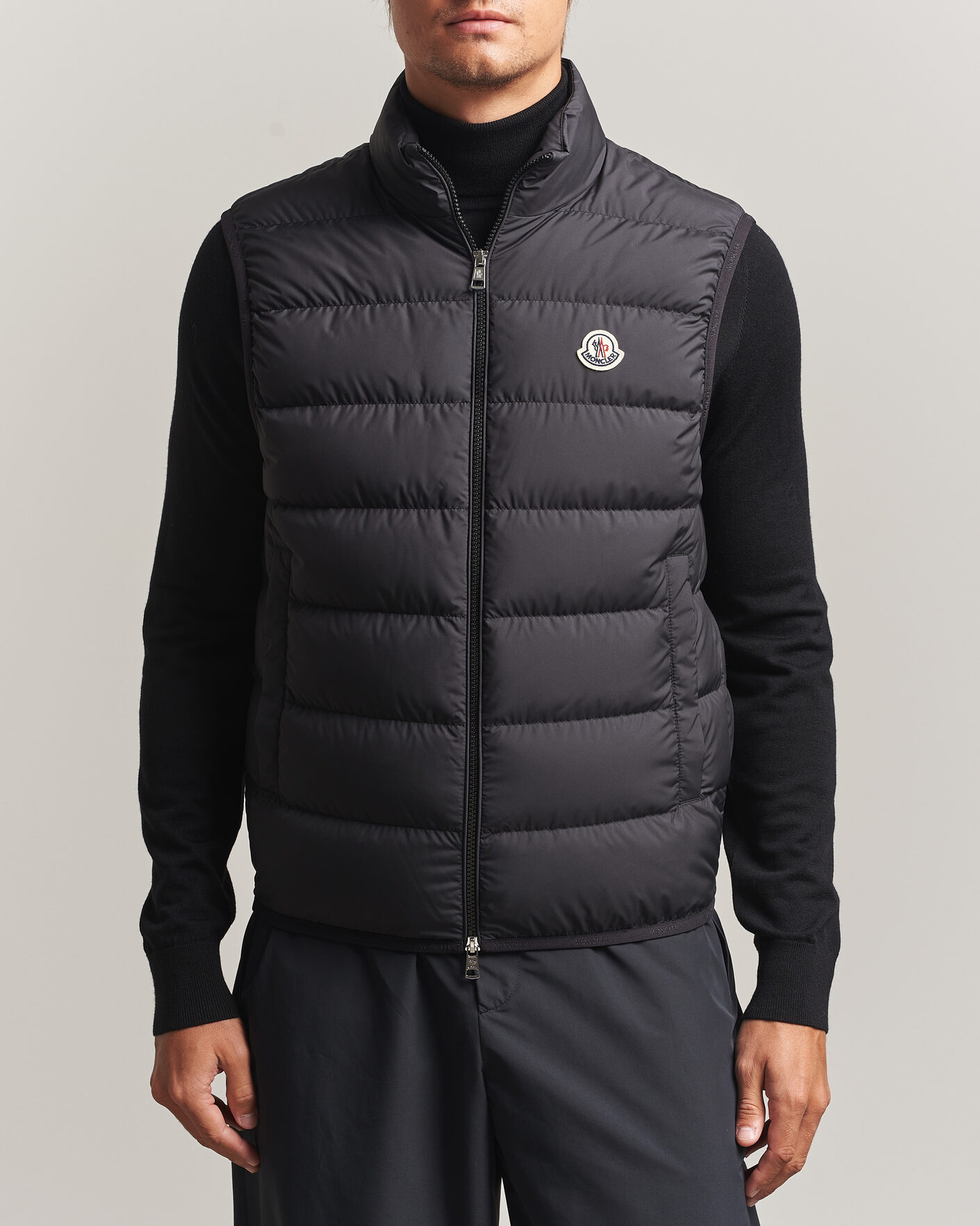 Herre | Vester | Moncler | Contrin Down Vest Black