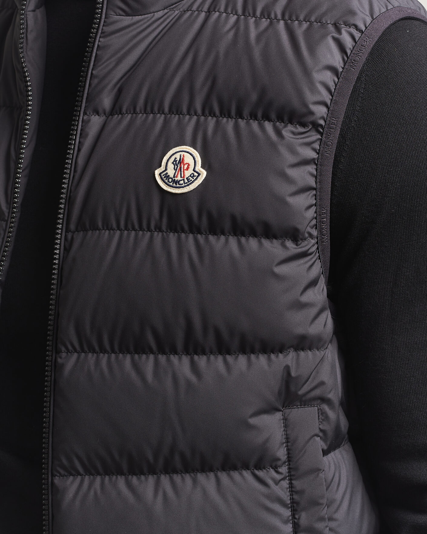 Herre | Vester | Moncler | Contrin Down Vest Black