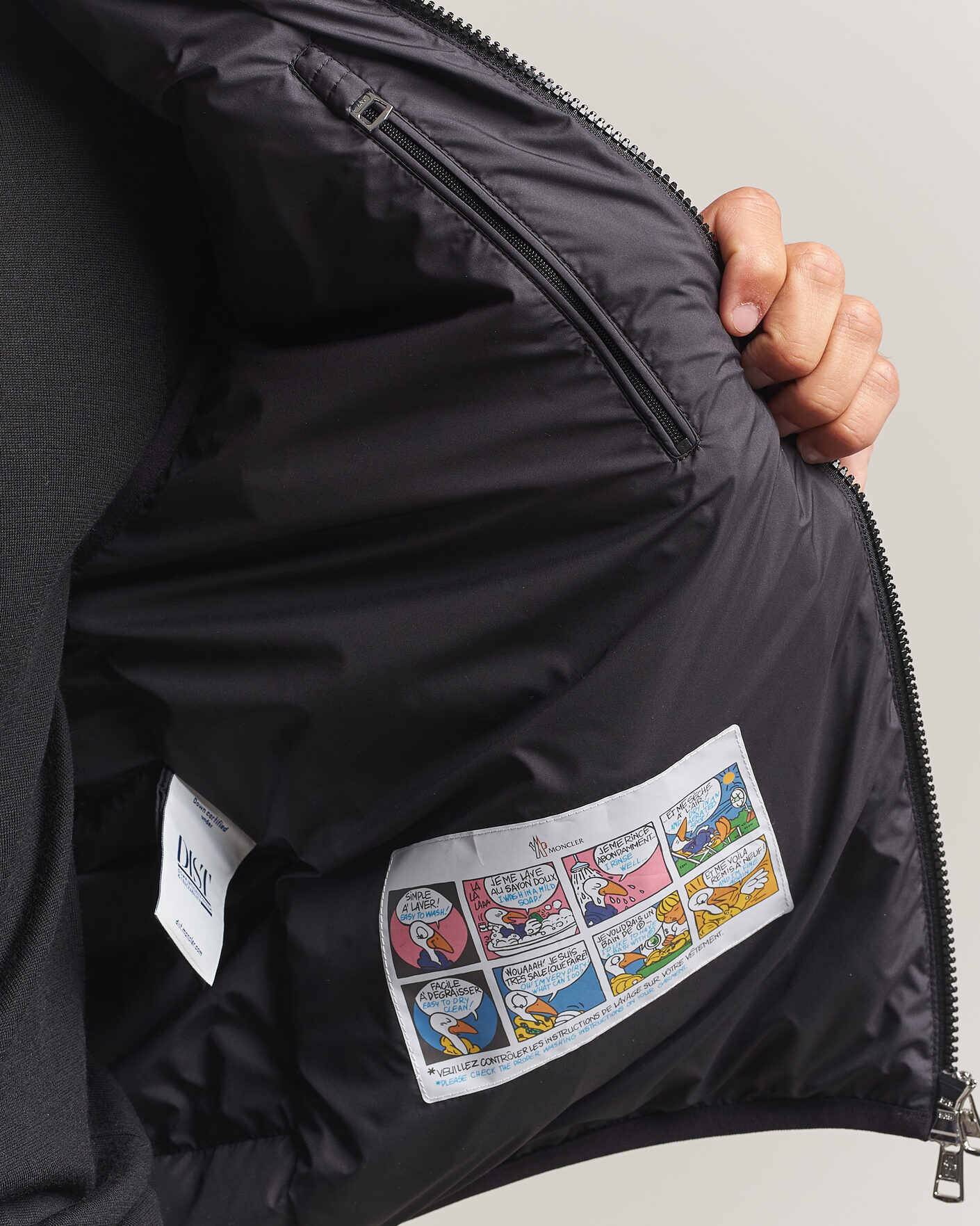 Herre | Vester | Moncler | Contrin Down Vest Black