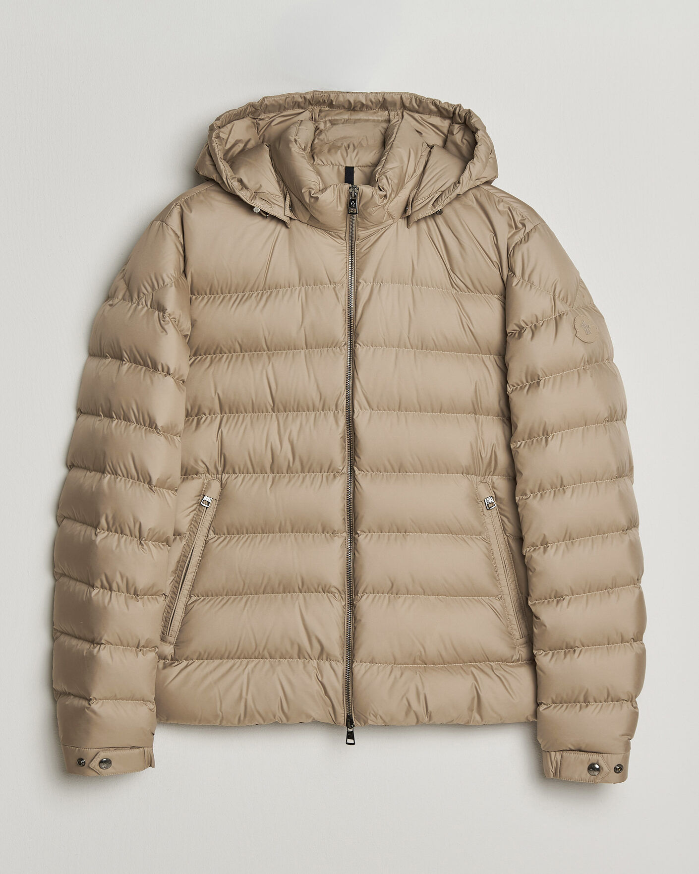 Herre | Jakker | Moncler | Arneb Hooded Down Jacket Brown