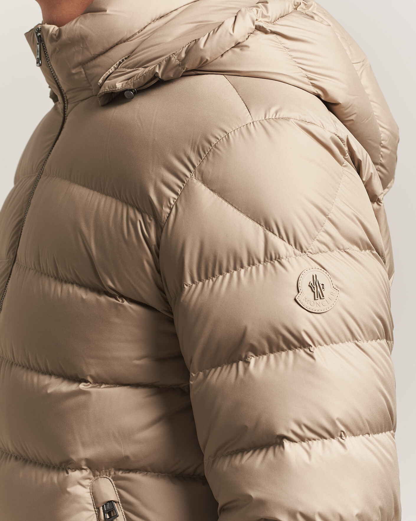 Herre | Jakker | Moncler | Arneb Hooded Down Jacket Brown