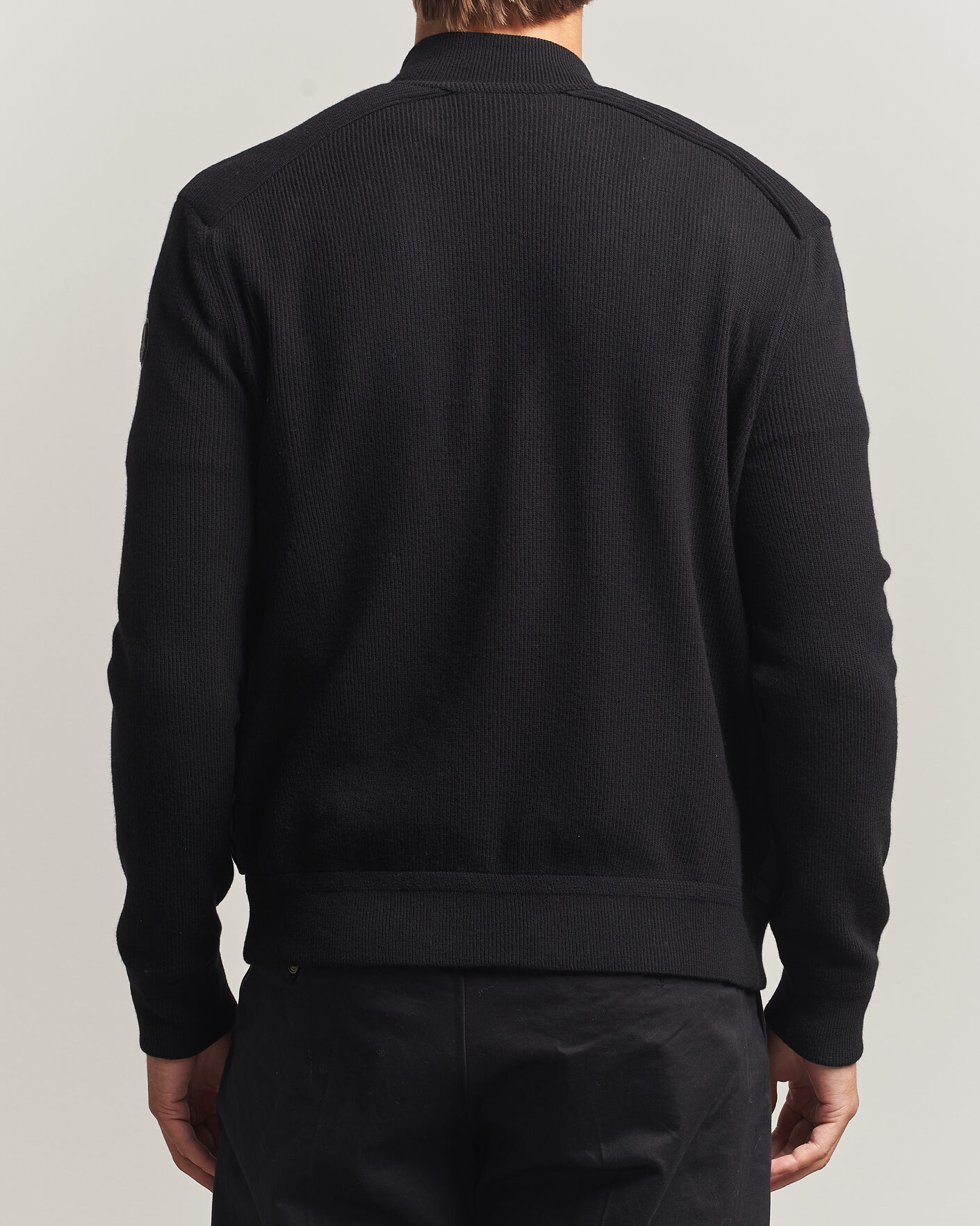 Herre | Jakker | Moncler | Wool/Cashmere Hybrid Jacket Black