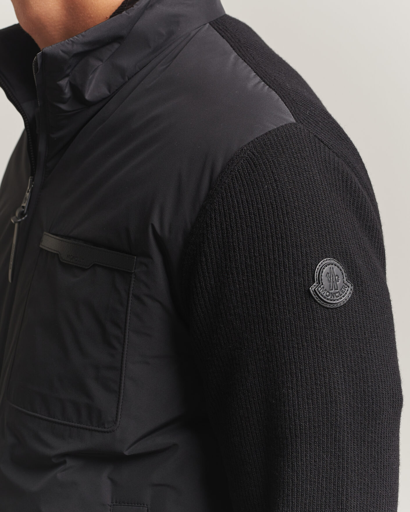 Herre | Jakker | Moncler | Hybrid Jacket Black