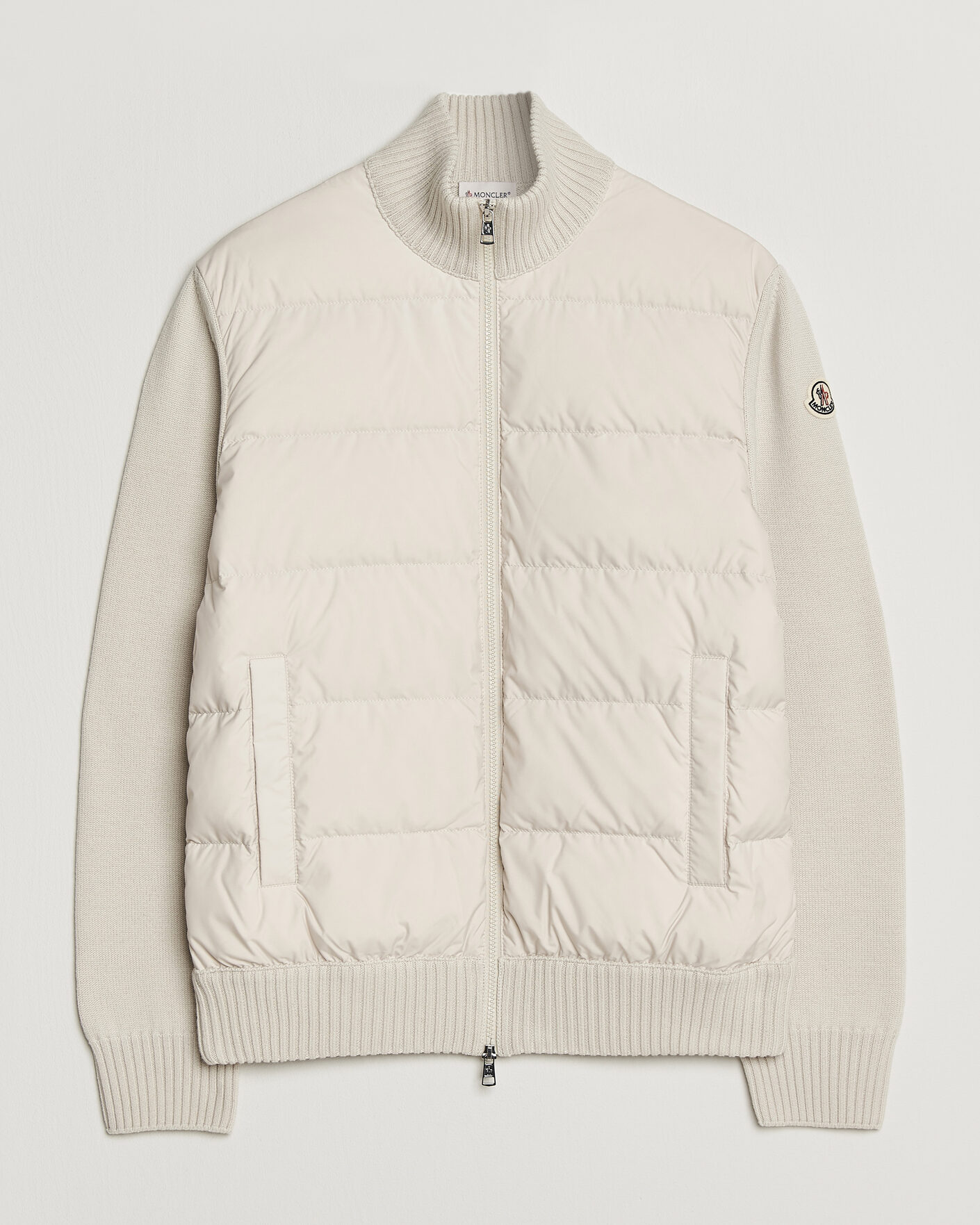 Herre | Jakker | Moncler | Padded Hybrid Jacket Grey