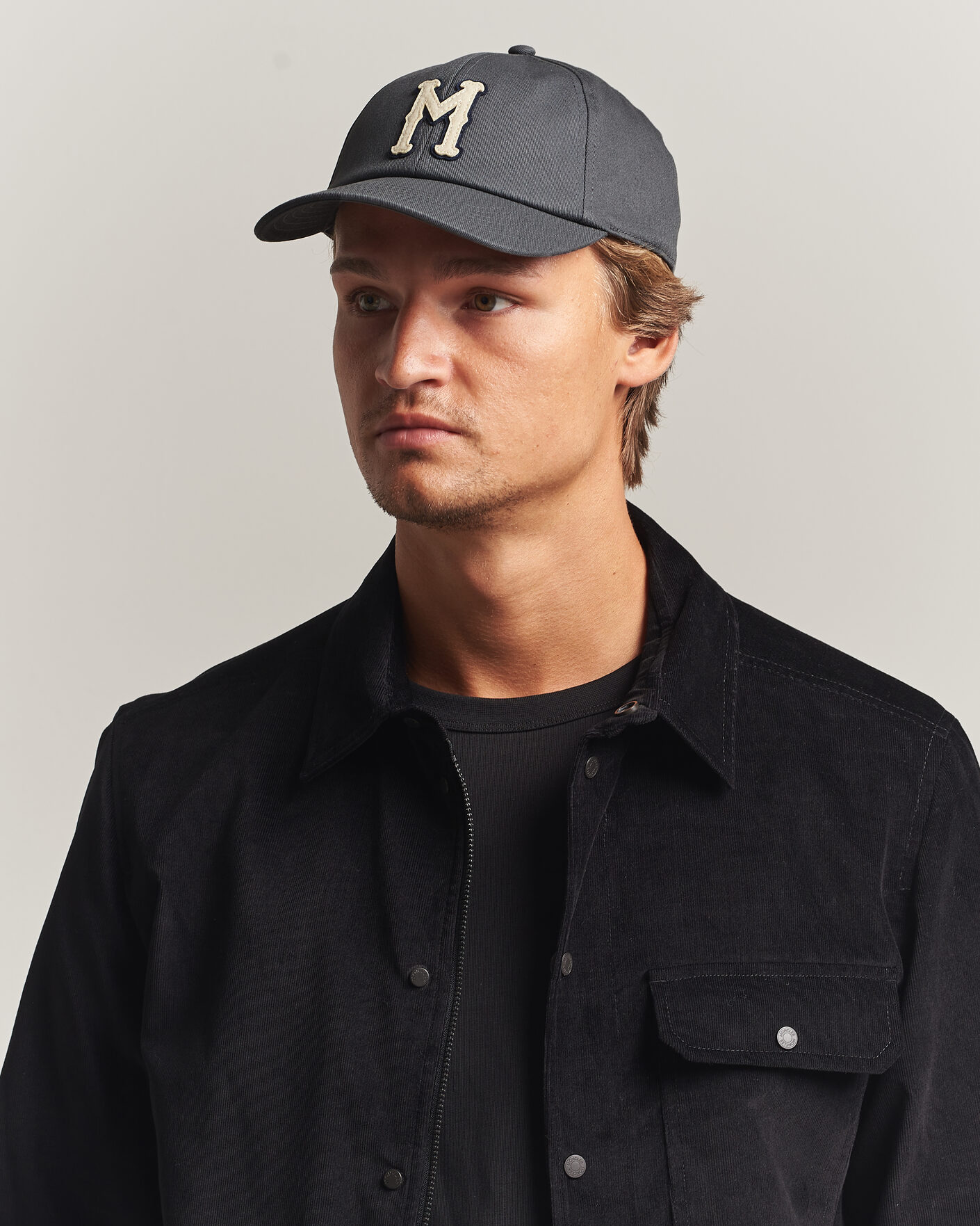 Herre | Hatter og capser | Moncler | College Logo Baseball Cap Grey