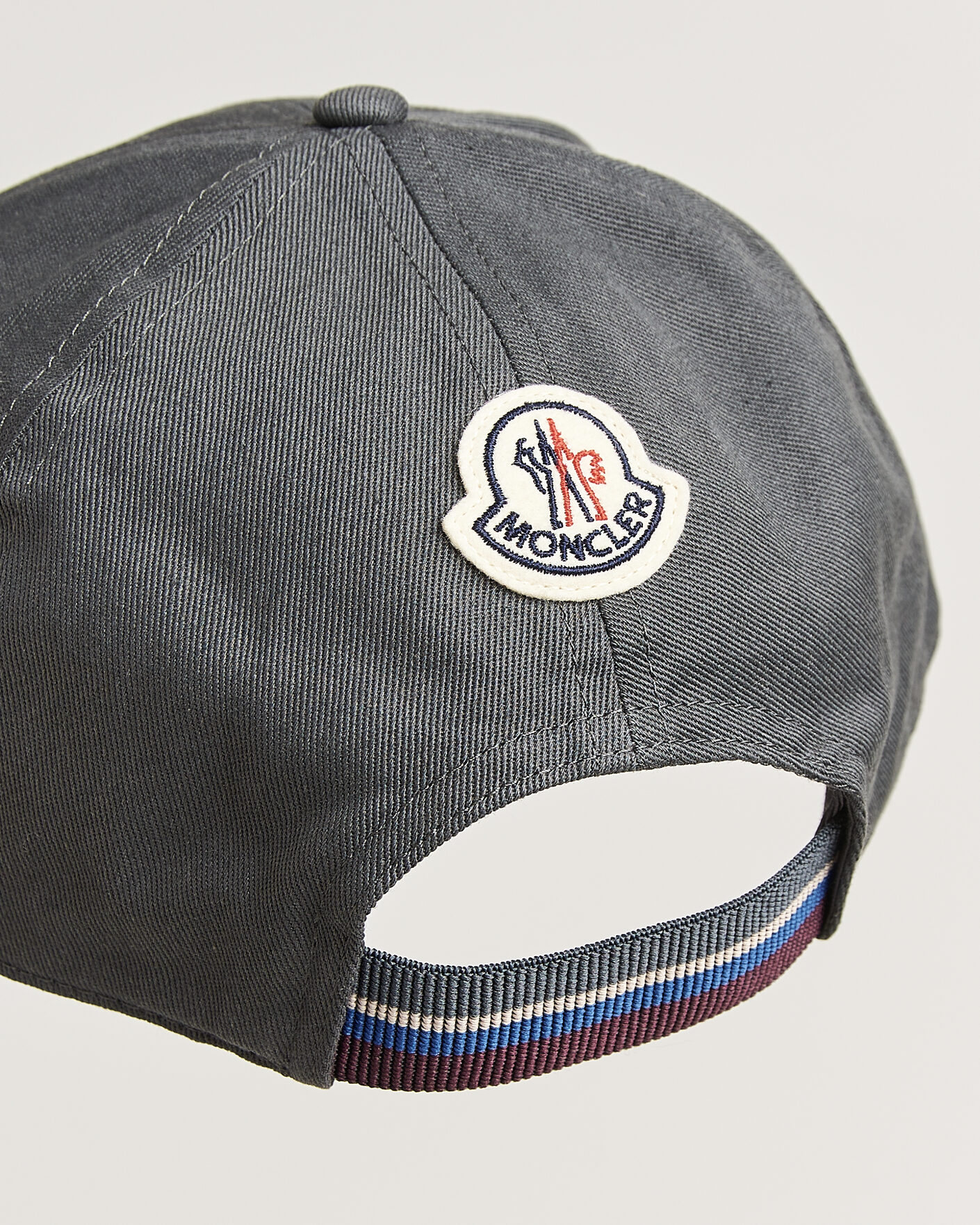 Herre | Hatter og capser | Moncler | College Logo Baseball Cap Grey