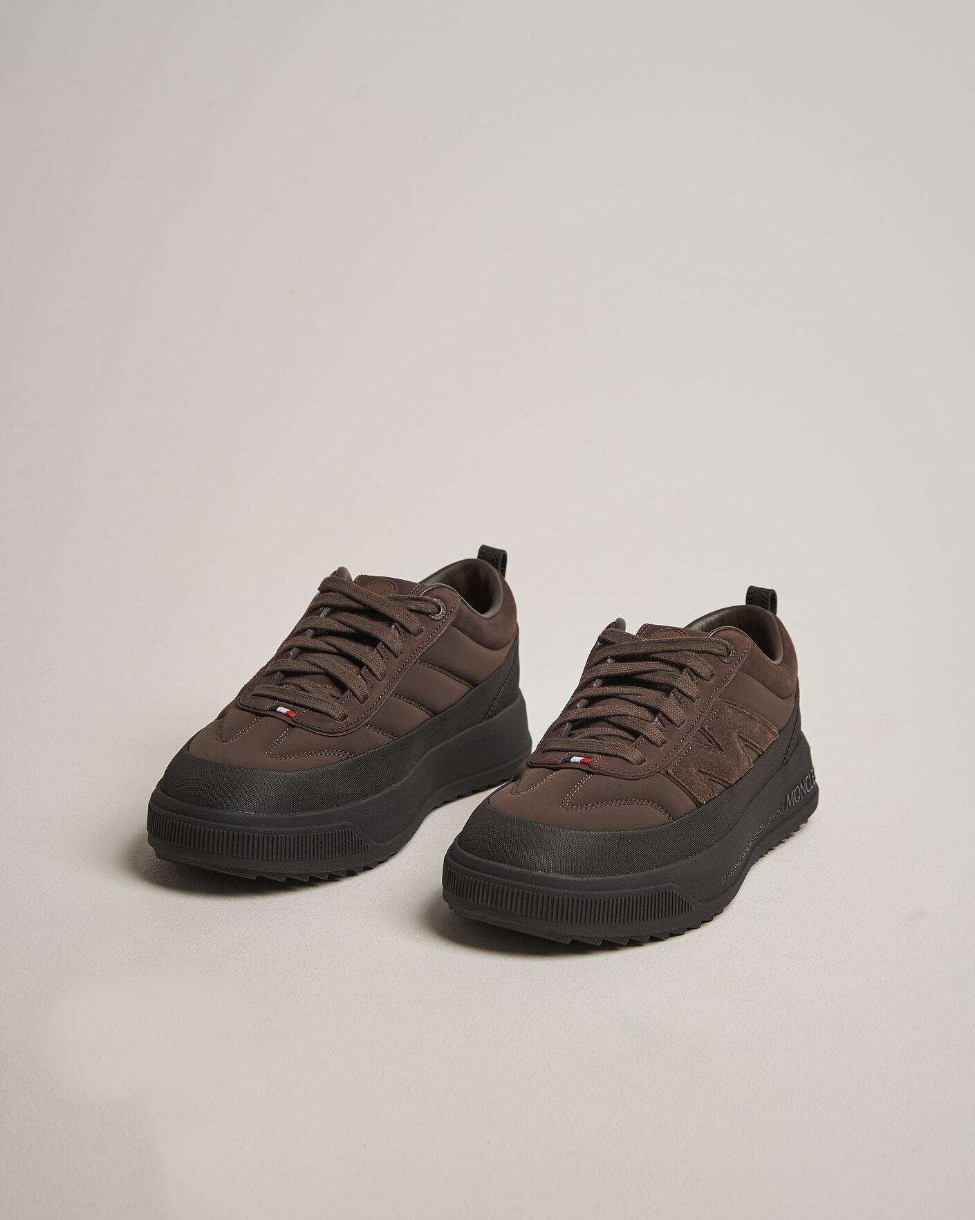 Herre | Sneakers | Moncler | Altive Low Top Sneakers Dark Brown