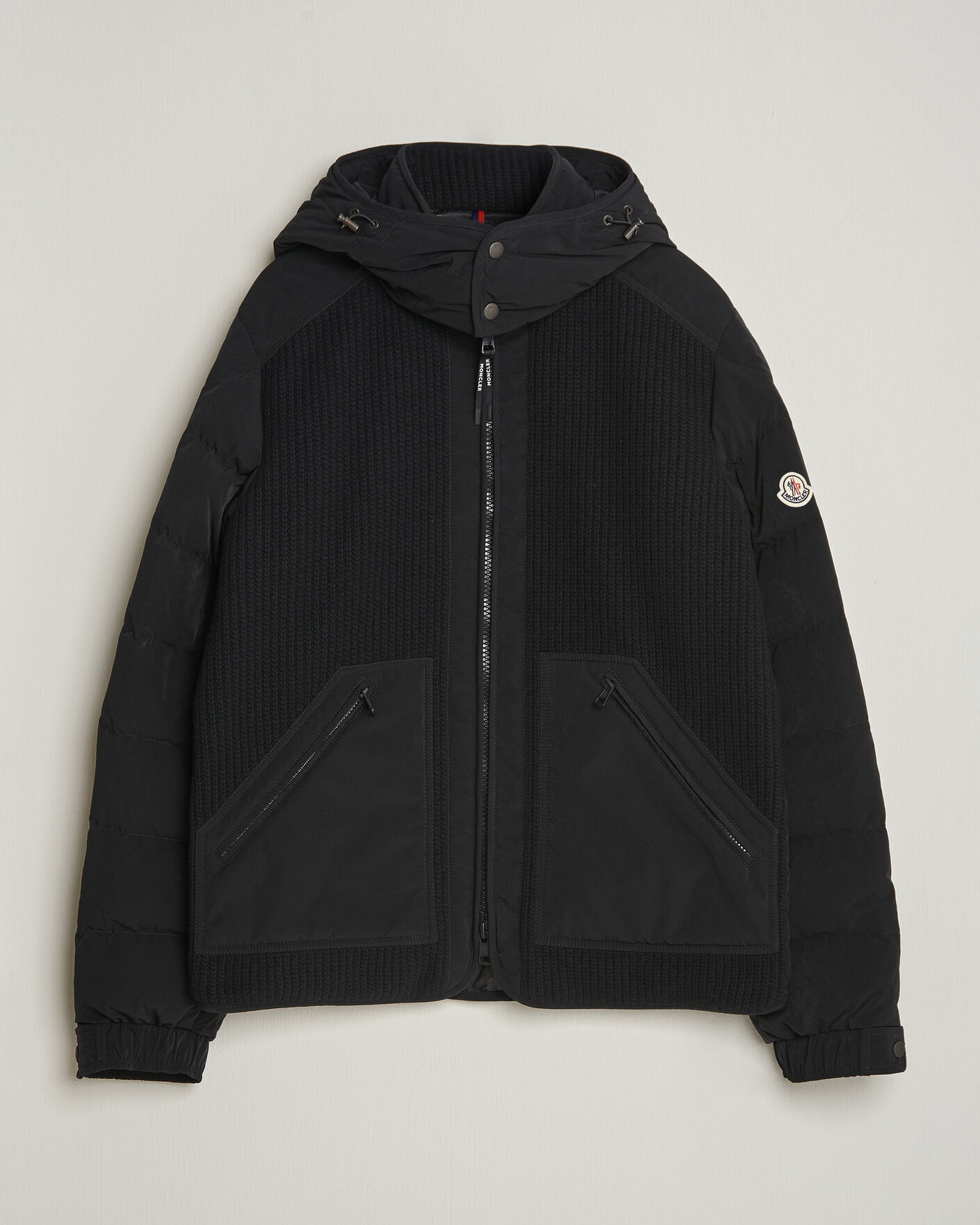 Herre | Jakker | Moncler | Pelat Down Jacket Black