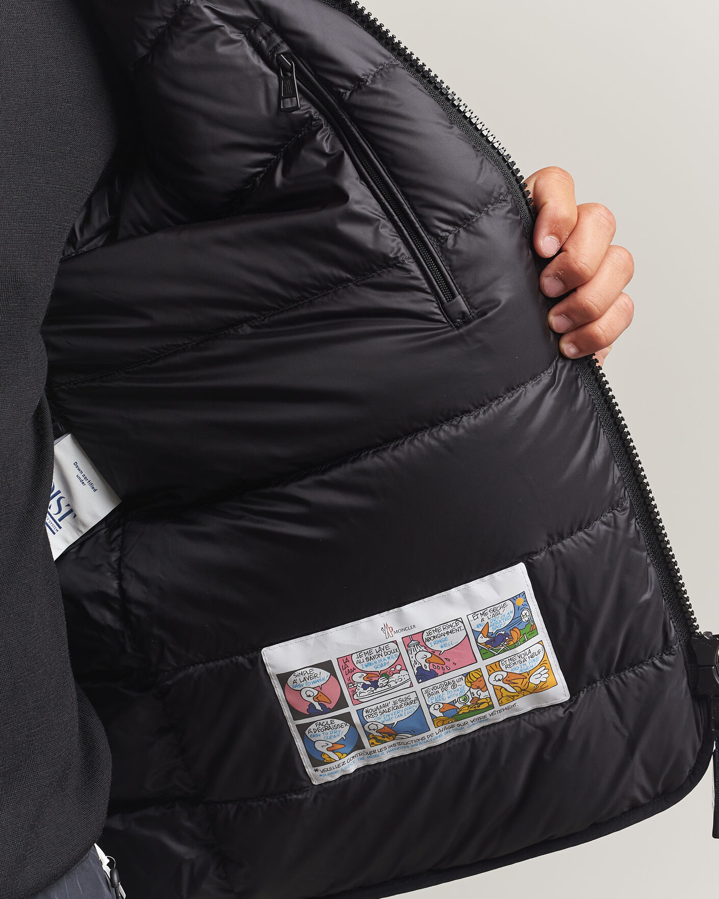 Herre | Jakker | Moncler | Pelat Down Jacket Black