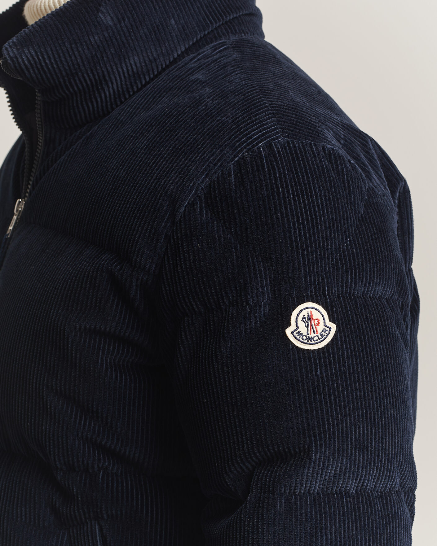 Herre | Jakker | Moncler | Esparron Corduroy Jacket Navy