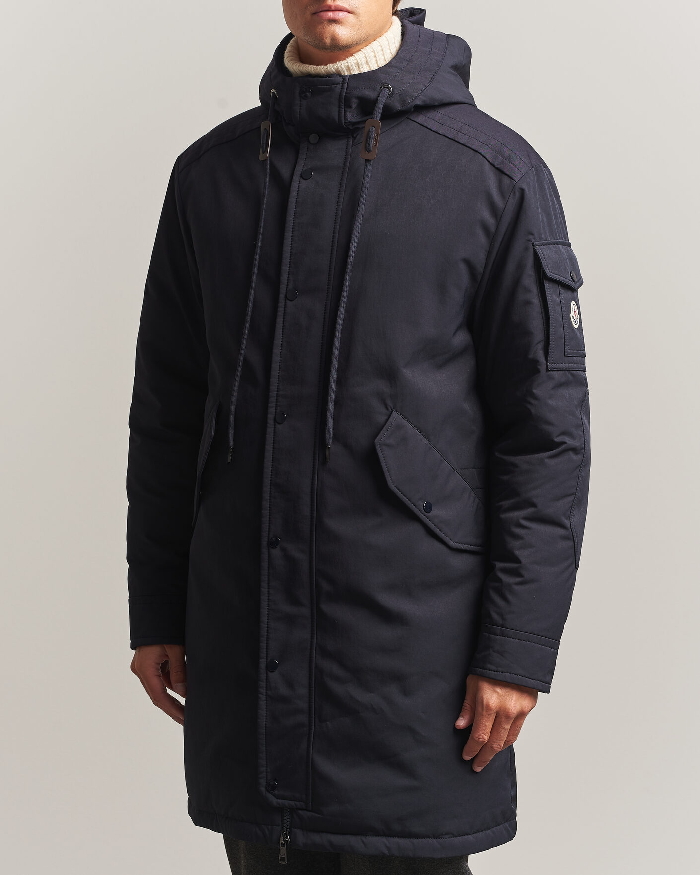 Herre | Jakker | Moncler | Nahan Parka Navy