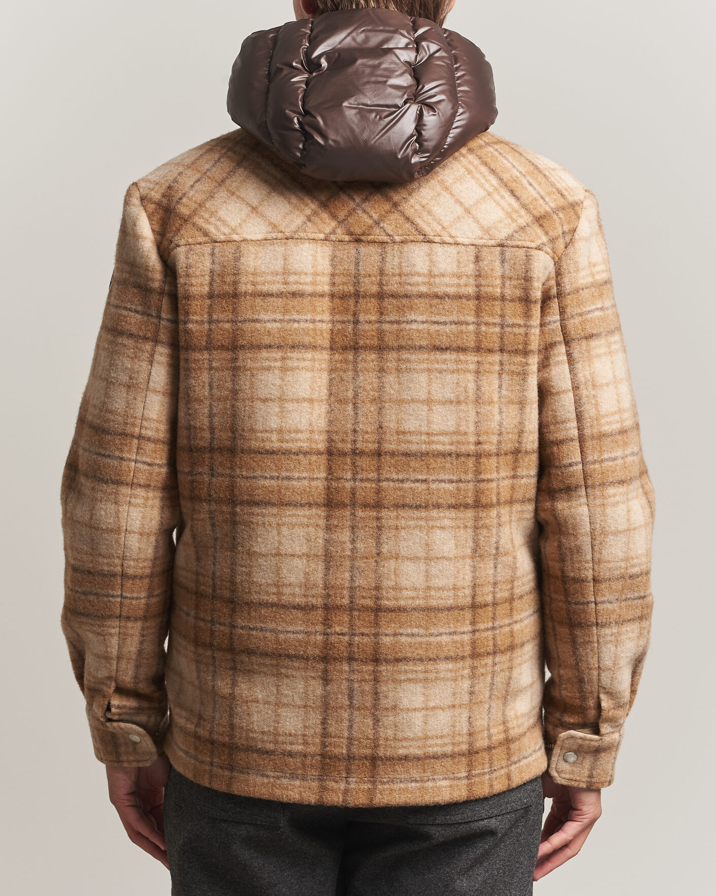 Herre | Jakker | Moncler | Nyvalin Shirt Jacket Brown Check