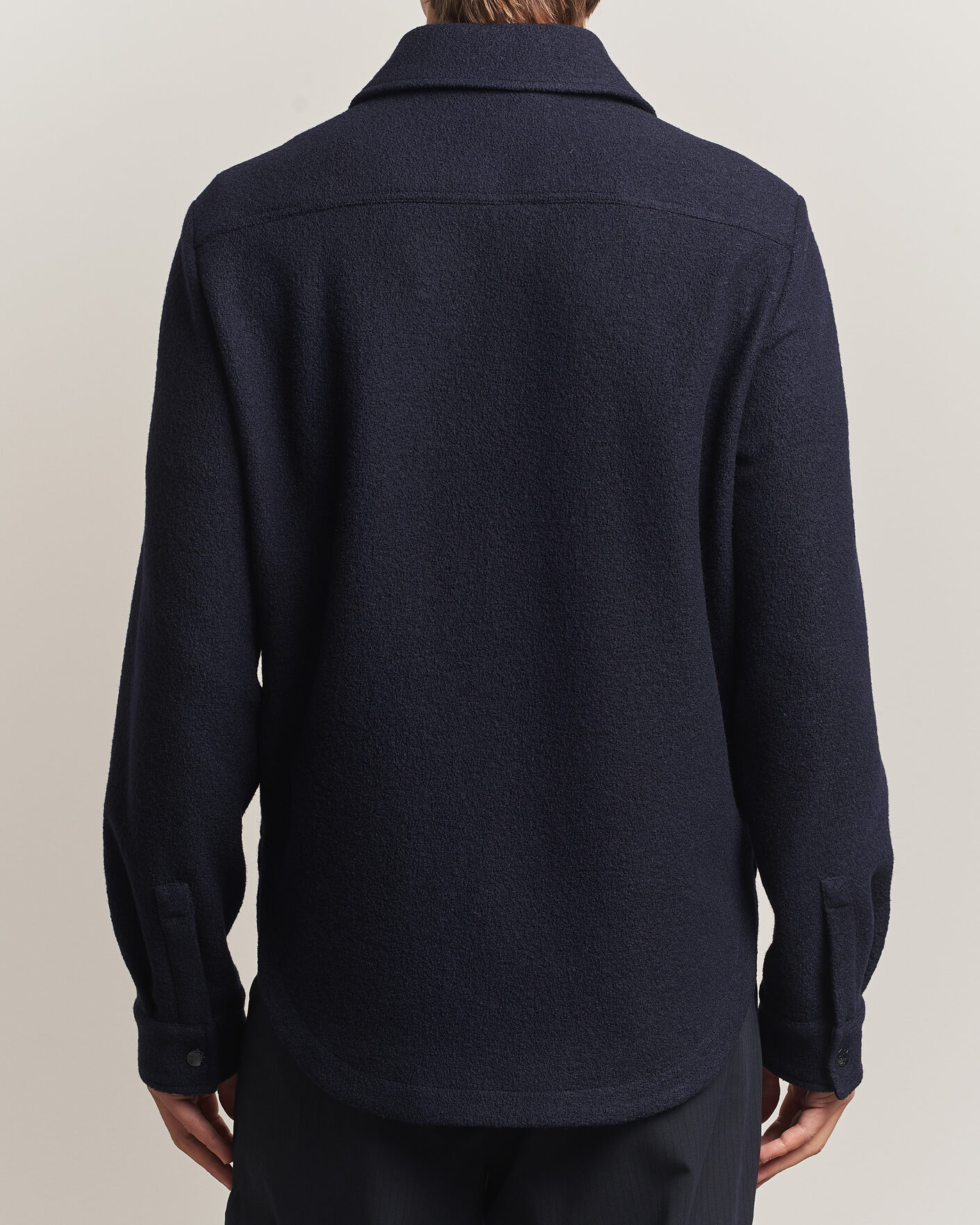 Herre | Skjorter | Moncler | Zip Overshirt Navy