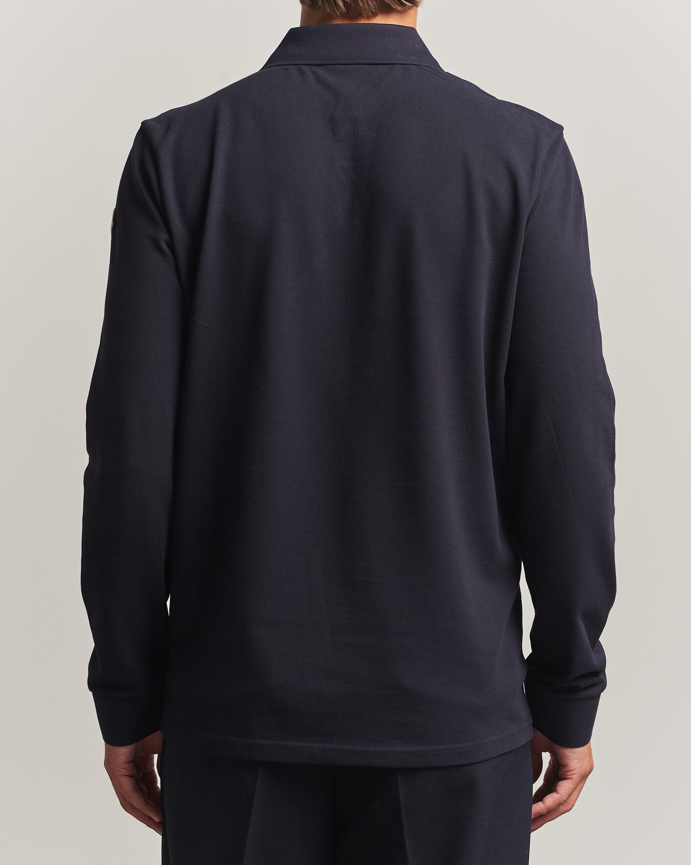 Herre | Pikéer | Moncler | Long Sleeve Polo Navy